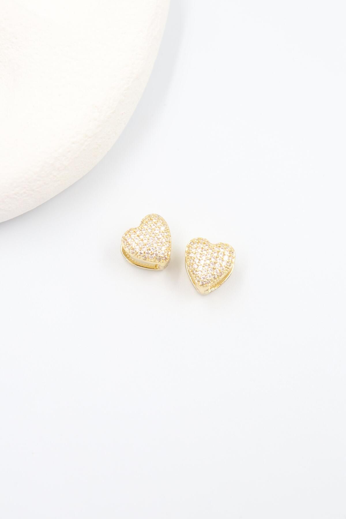 BY CANSU ACCESSORİES Nebbia Gold Küpe (14k)