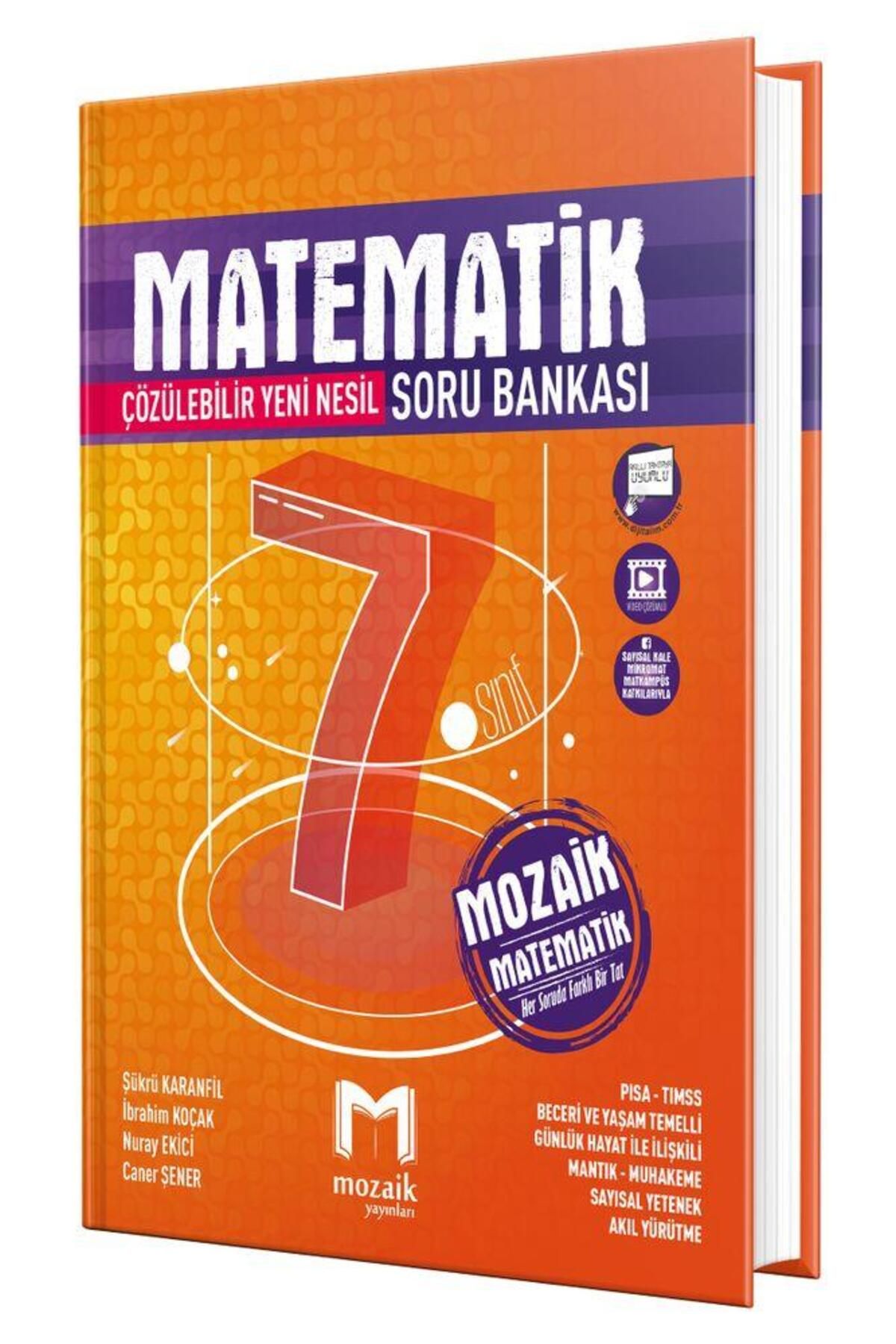 Ankara Kitap Merkezi 7. Sınıf Matematik Soru Bankası Mozaik Yayınları