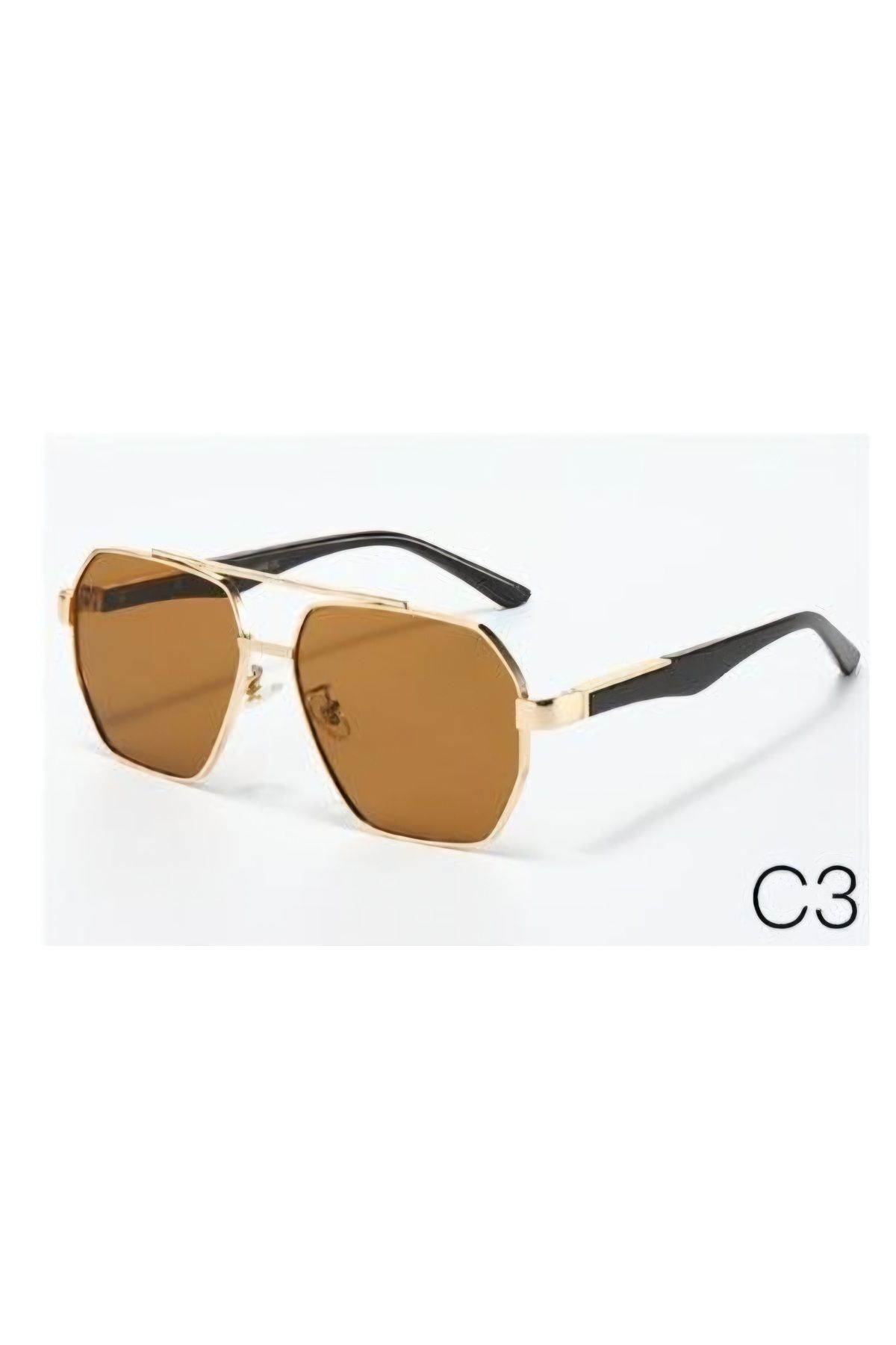 Escales Unisex Metal Çerçeveli Uv400 Korumalı Güneş Gözlüğü es221