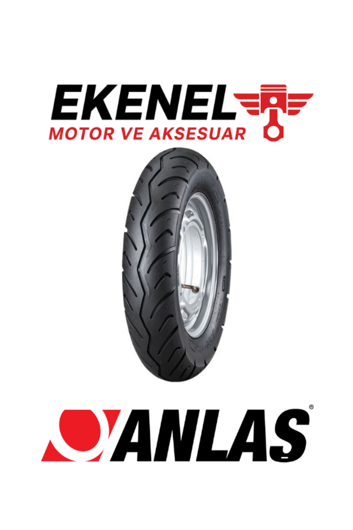 ANLAS 3.50-10 MB-77 Anlas Tubeless Dış Lastik | Scooter ve Moped Uyumlu Yerli Üretim Lastik