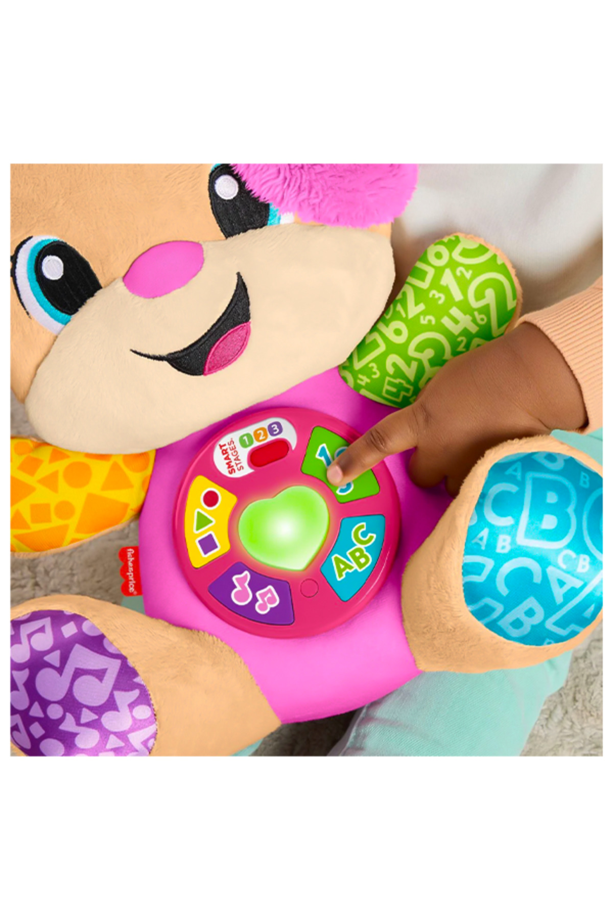 Fisher Price Fisher-Price Eğlen ve Öğren Köpekçiğin Kız Kardeşi - Yaşa Göre Gelişim Eğitici Bebek Oyuncağı fotoğrafı 5 (önizleme)