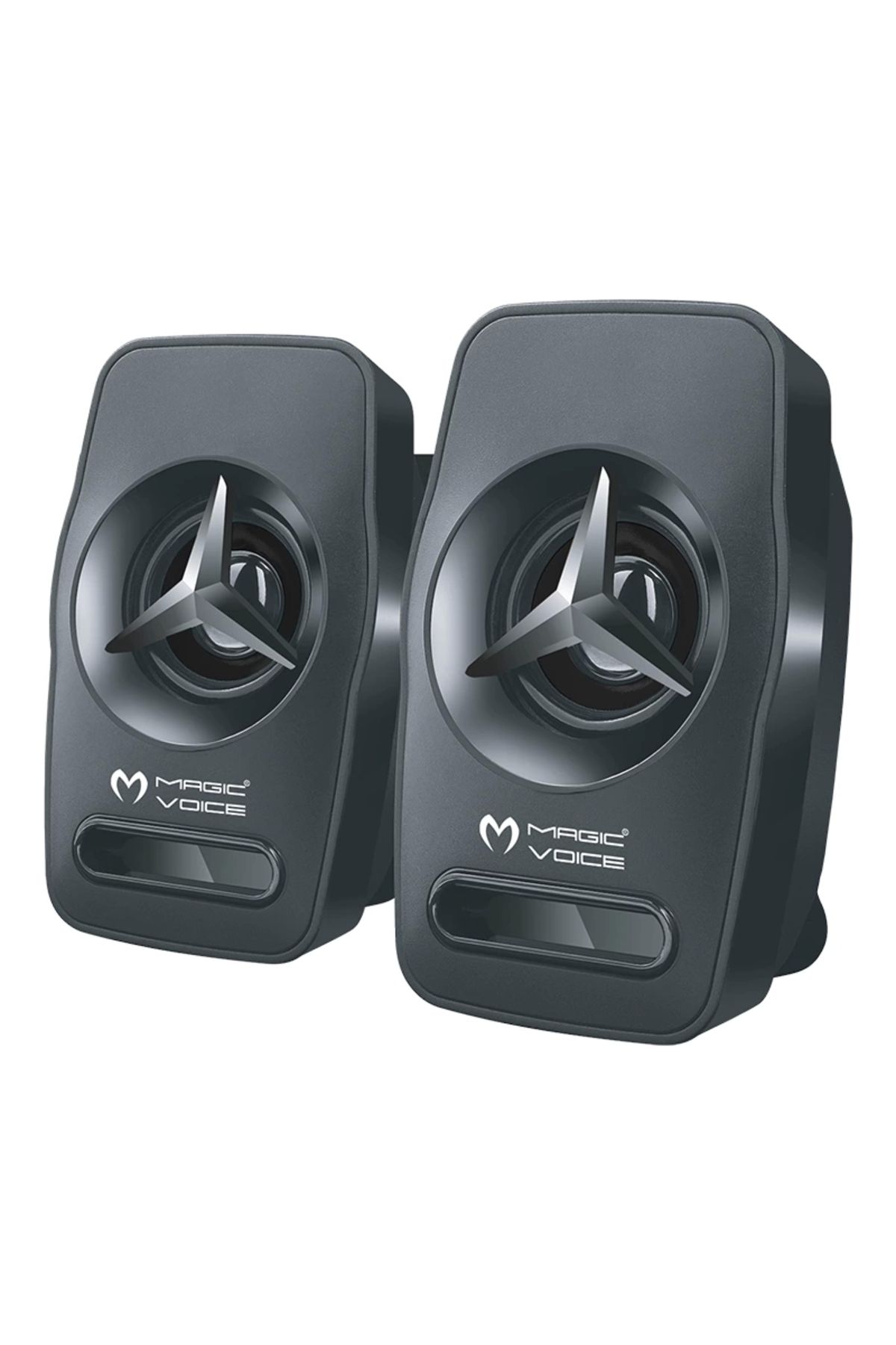 mega fair Magıcvoıce T-19 1+1 Usb Pc Mini Hoparlör (2x3 Watt)