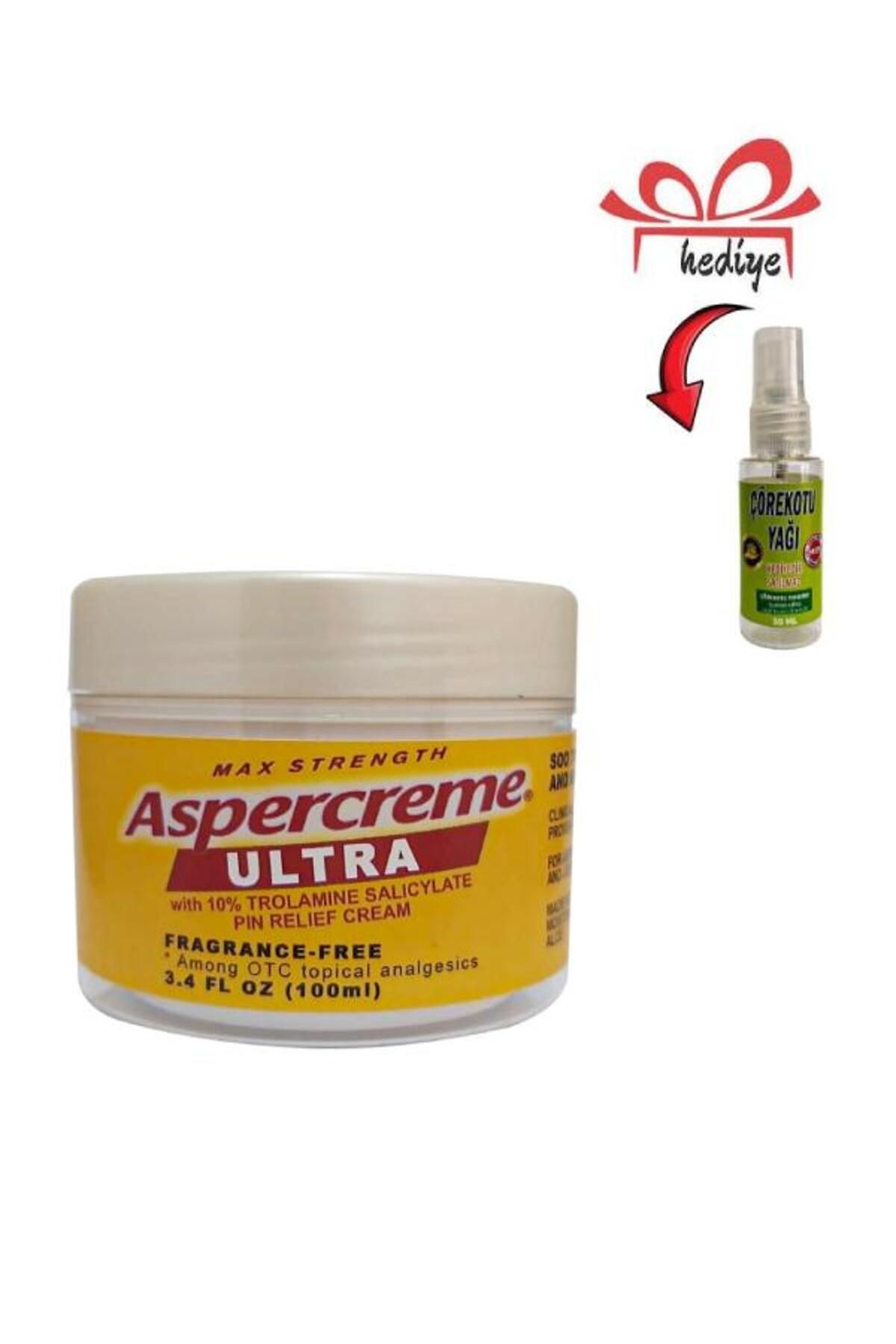 Dolce Aspercreme Pain Cream Sırt Bel Adale Fitık Sızıları İçin Bakım Masaj Kremi 100 ml+Çörek Otu Yağıyla