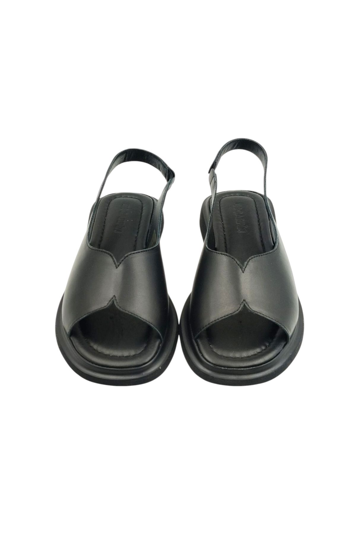 Escarpinshoes KADIN HAKİKİ DERİ BANTLI ŞIK GÜNLÜK SANDALET