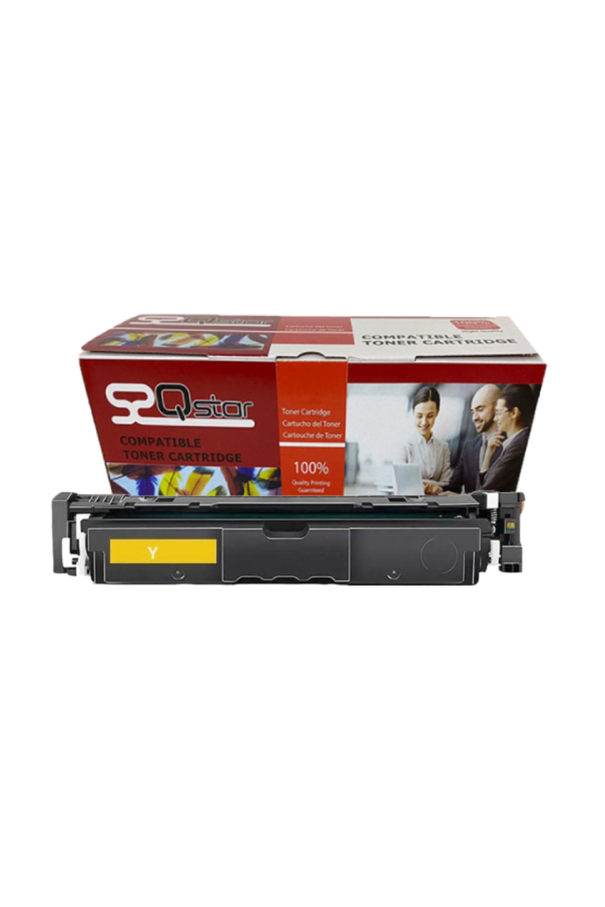 Qstar CANON T12 SARI MUADİL TONER ÇİPLİ 5095C006A I-SENSYS X1300 X1333