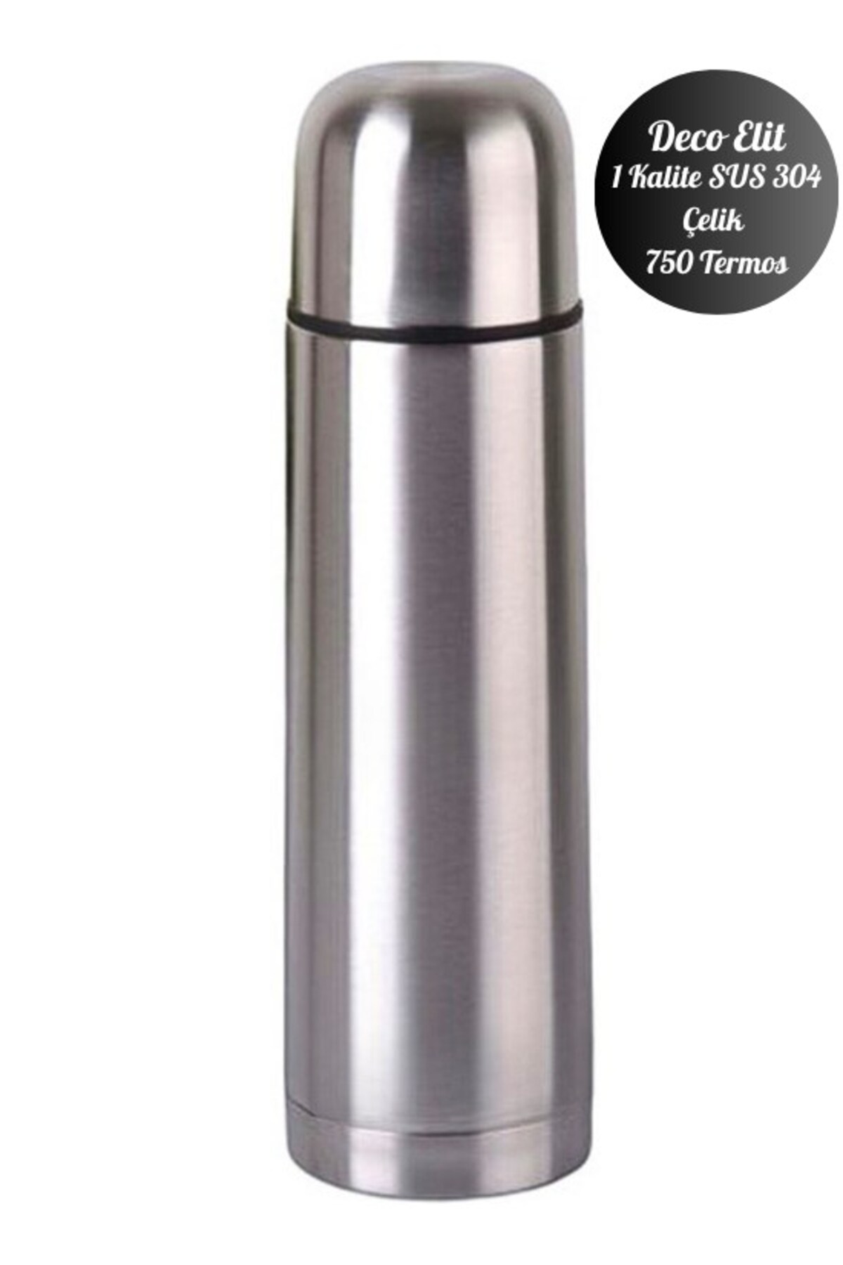 BiTon Toptan 750 ml Çift Katmanlı SUS 304 Çelik İnox Termos Süt-Mama-Kamp-Piknik Termosu 12 Saate Kadar Sıcak Soğ fotoğrafı 3 (önizleme)