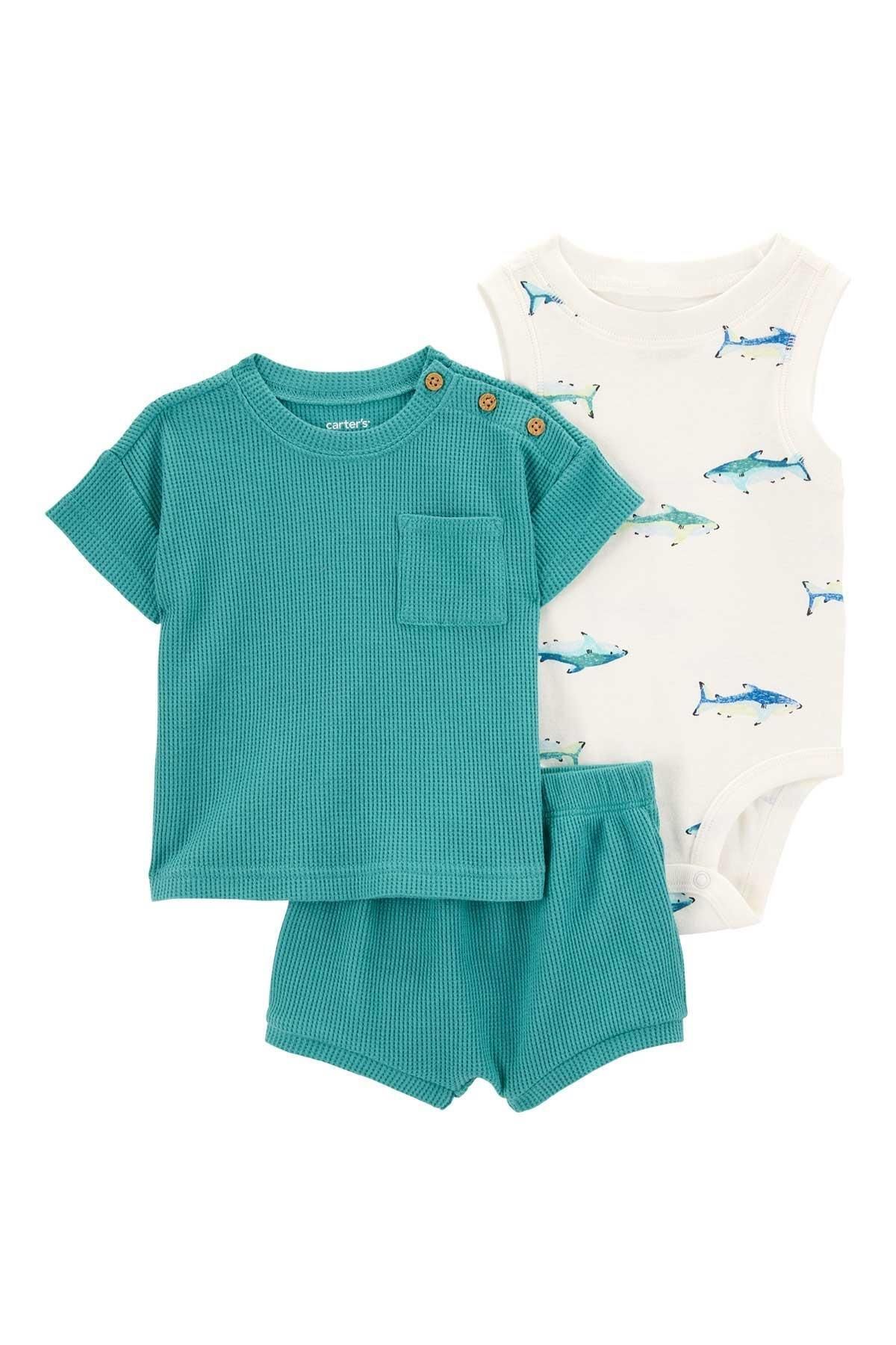 Carter's carters Erkek Bebek Alt Üst Set