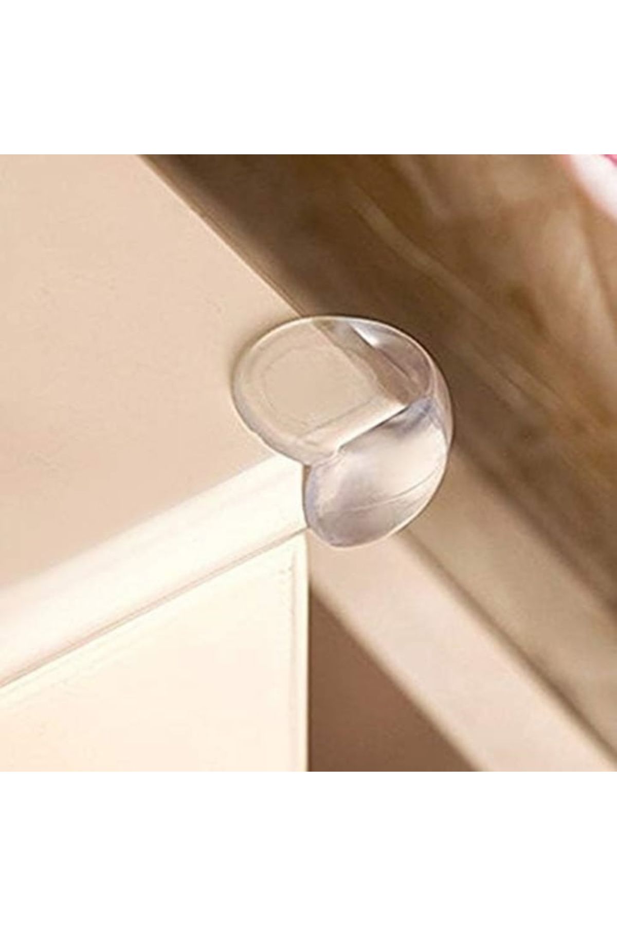 varioshop-Set 4 protectii colturi pentru mobilier VarioShop®, autoadezive, silicon, compatibilitate universal 5