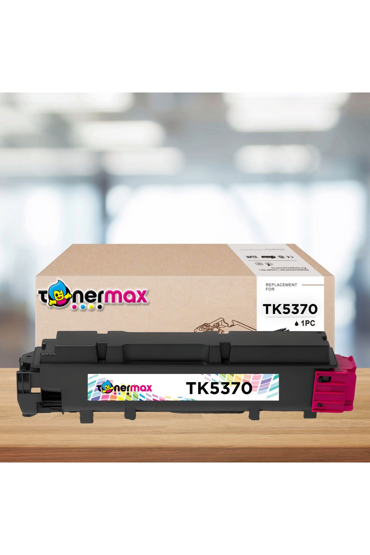 tonermax Kyocera Uyumlu Tonermax TK-5370M Muadil Toner Kırmızı – ECOSYS MA3500cix, MA3500cifx, PA3500cx Yazıc