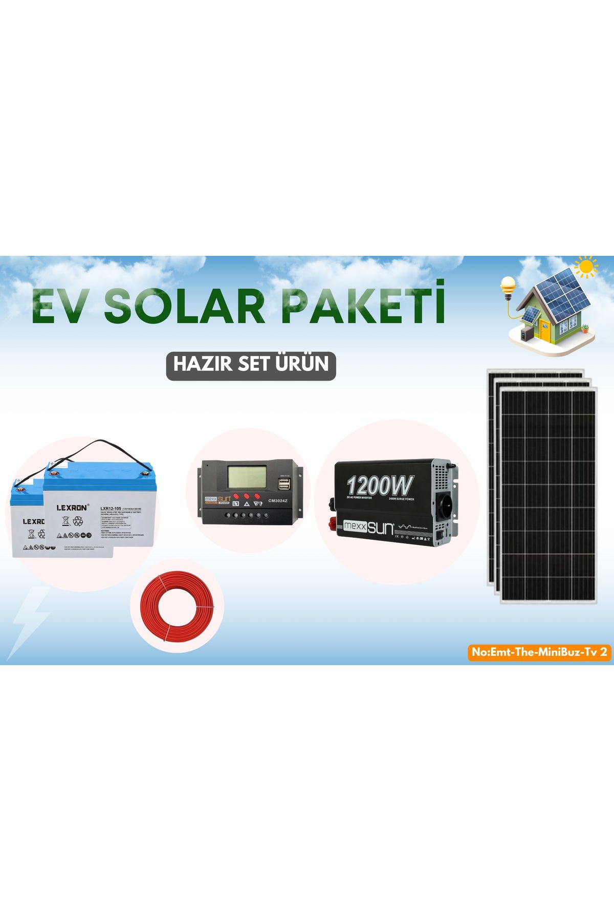 TNL VİLLA PAKETİ GÜNEŞ ENERJİLİ