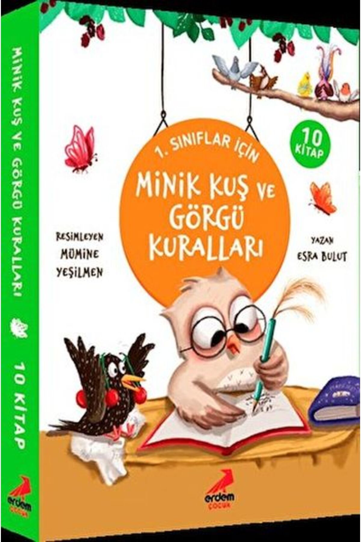 Erdem Yayınları Minik Kuş ve Görgü Kuralları - 10 Kitap