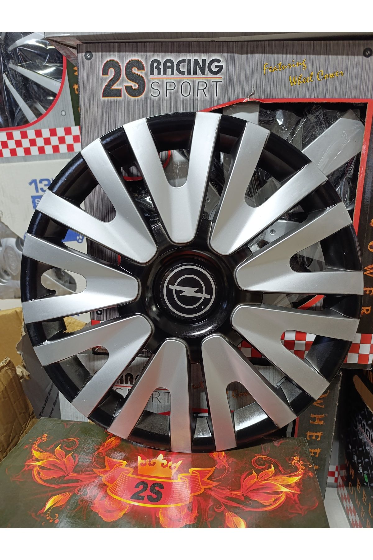 Universal 15 OPEL ASTRA UYUMLU JANT KAPAĞI TAKIMI 4 LÜ SET(LOGO HEDİYELİ)