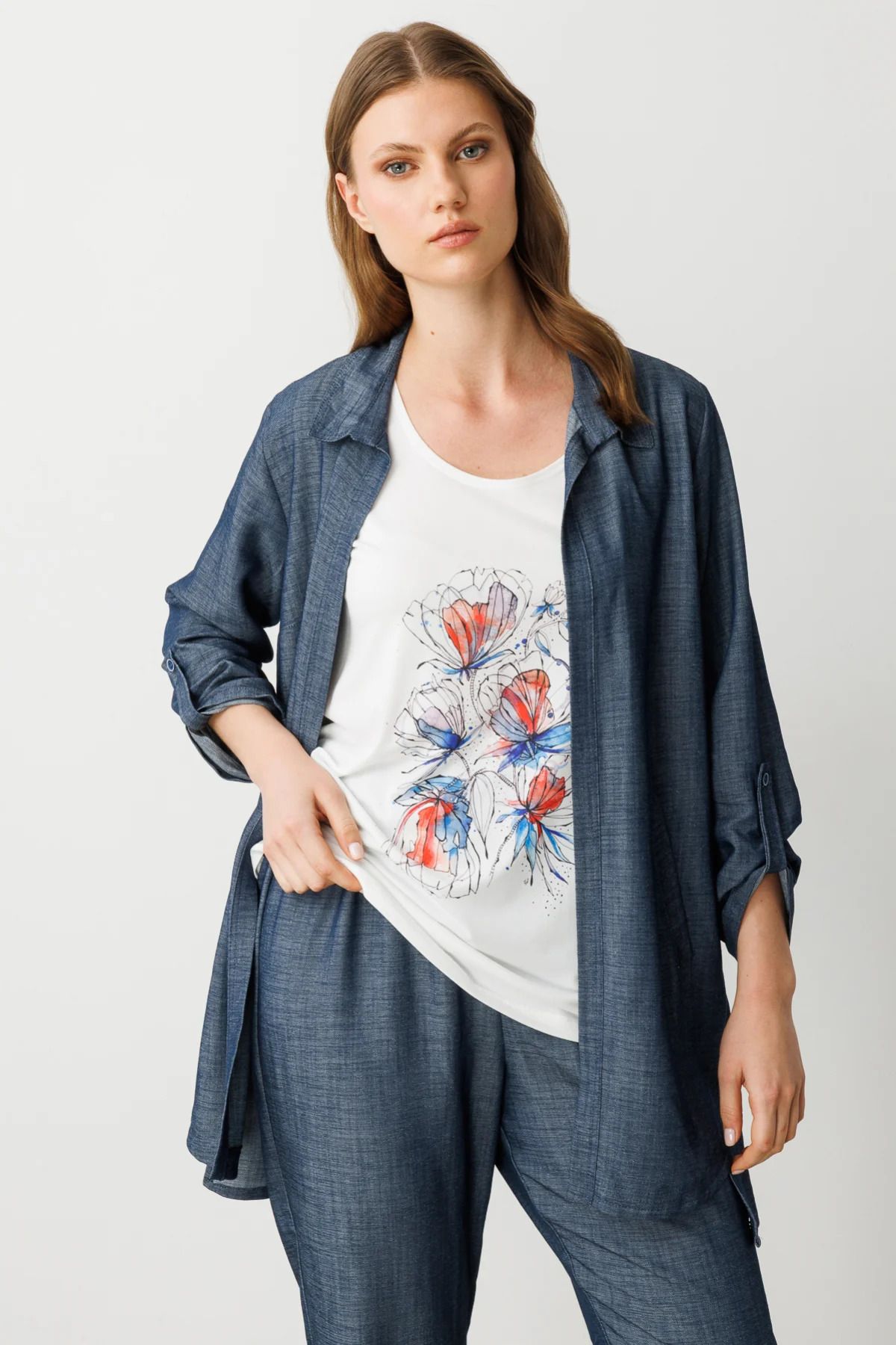 Ekol-Double Jacket with Worked Outer 2