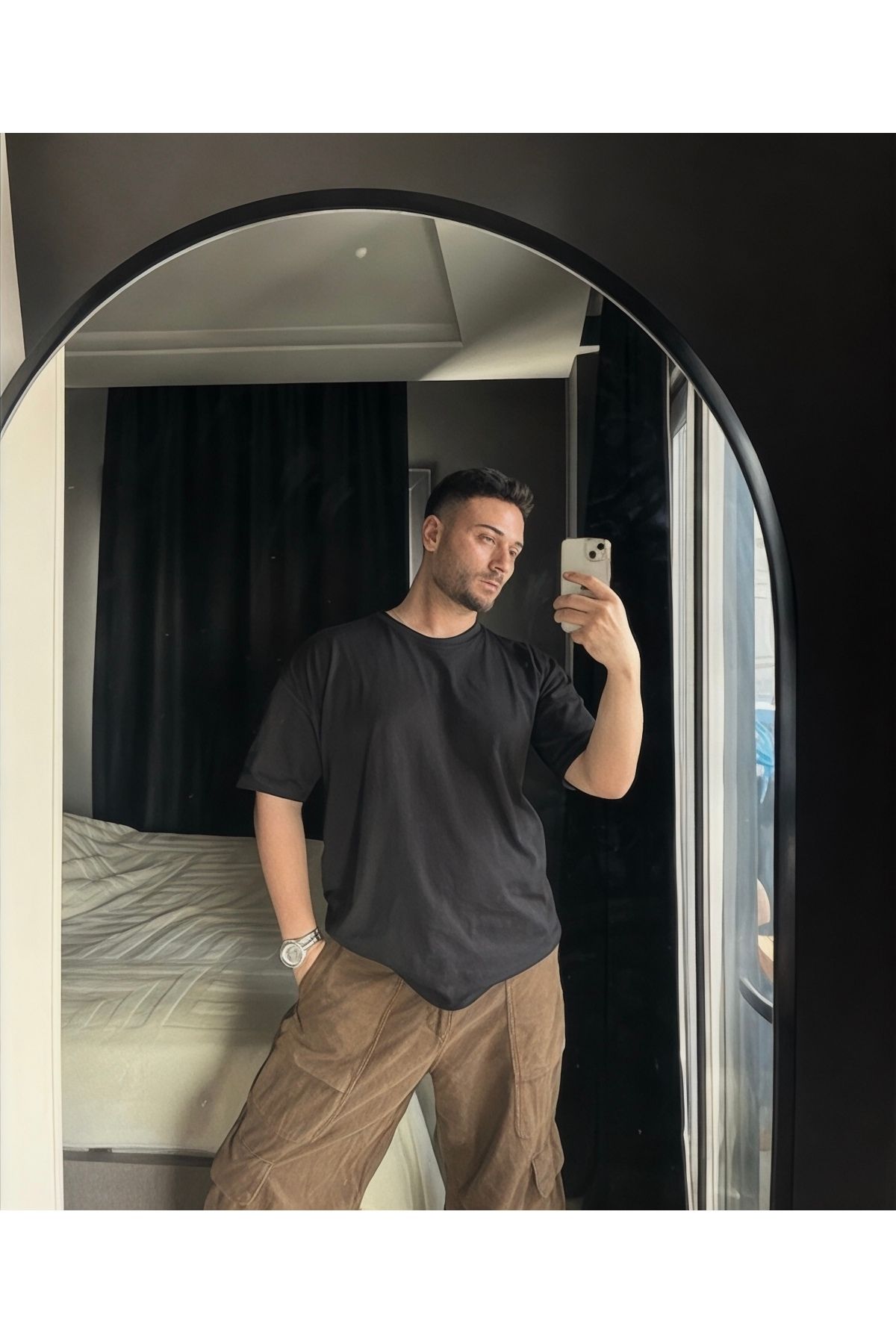 Boonvibe Relaxed Fit Basic T-Shirt