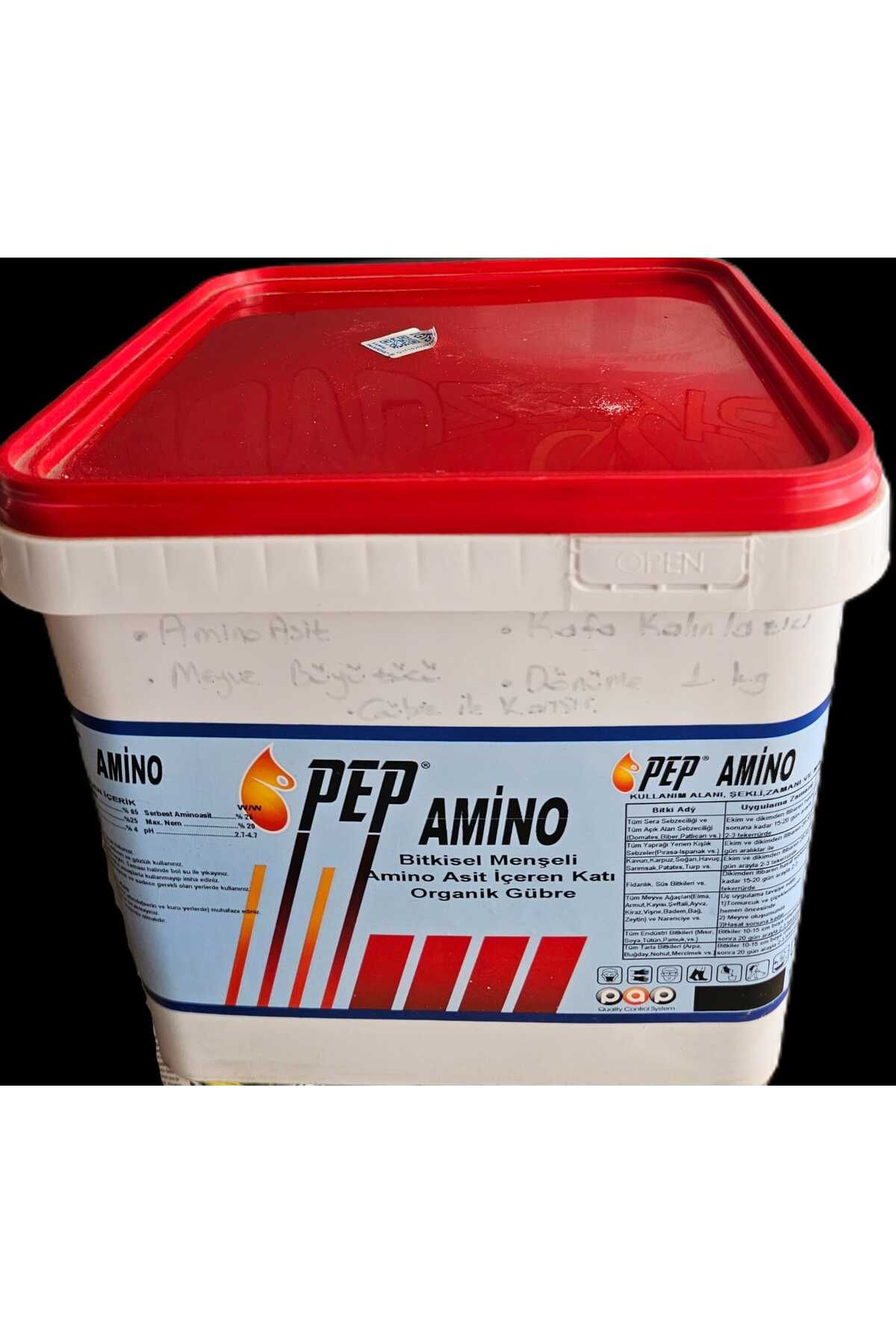 pep Amino Asit Bitkisel Toz Gübre Pep Amino Suda Erir Organik Gübre 5 kg