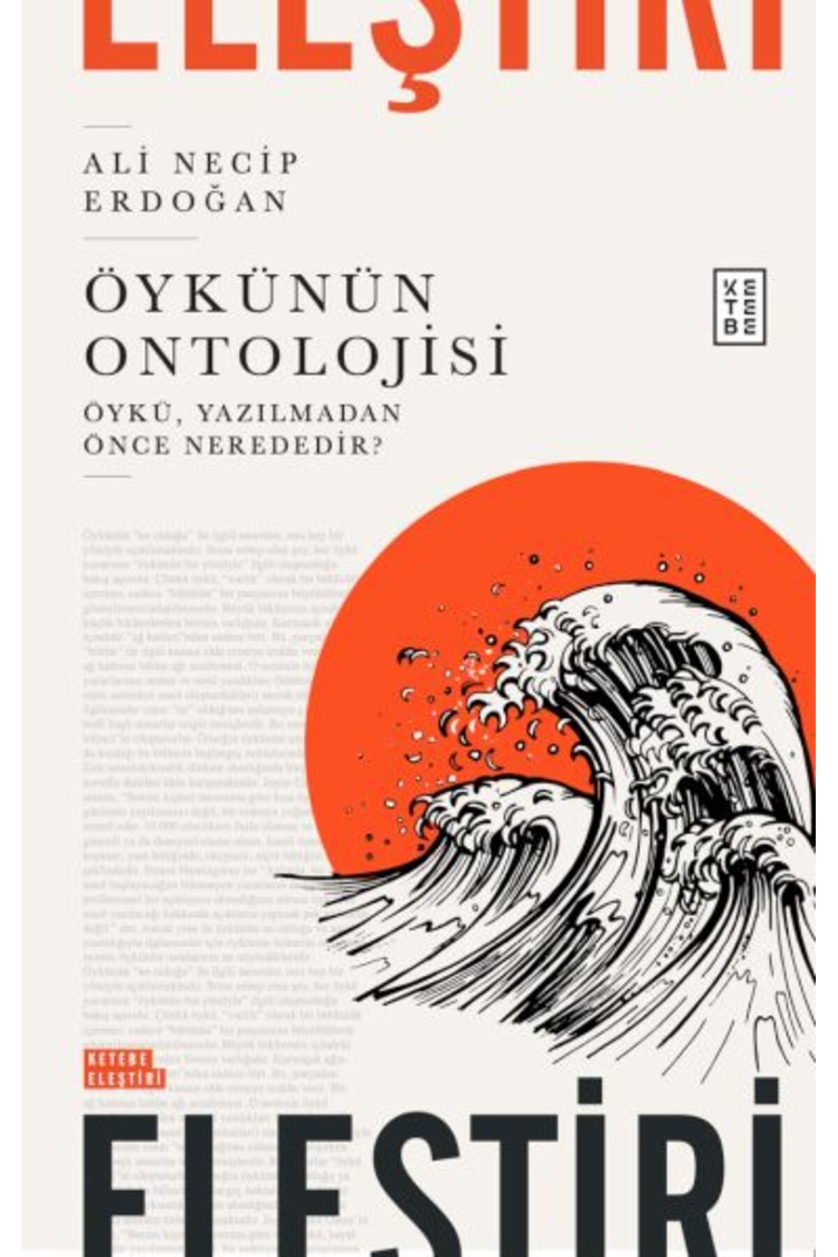 Ketebe Yayınları Öykünün Ontolojisi