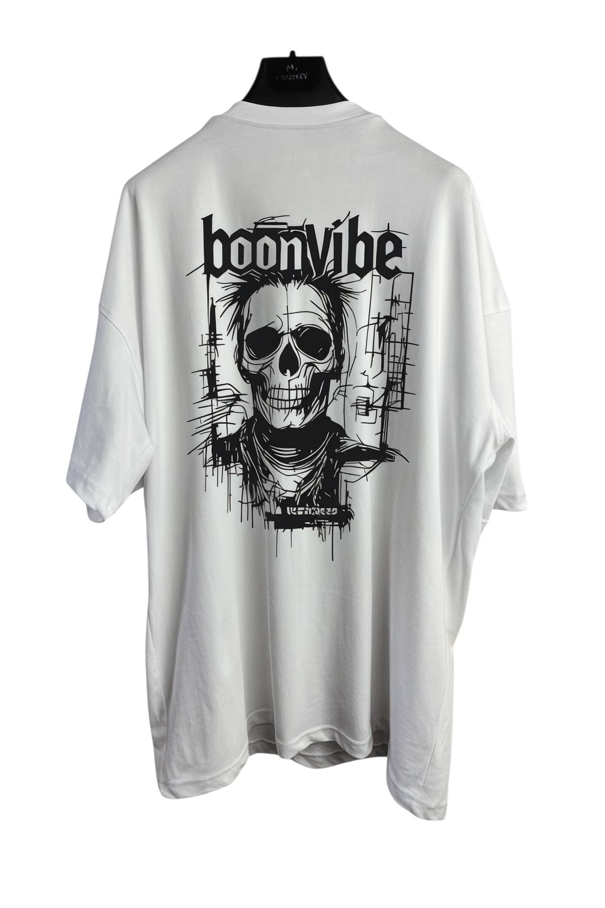 Boonvibe Punk Stil Relaxed Fit T-Shirt