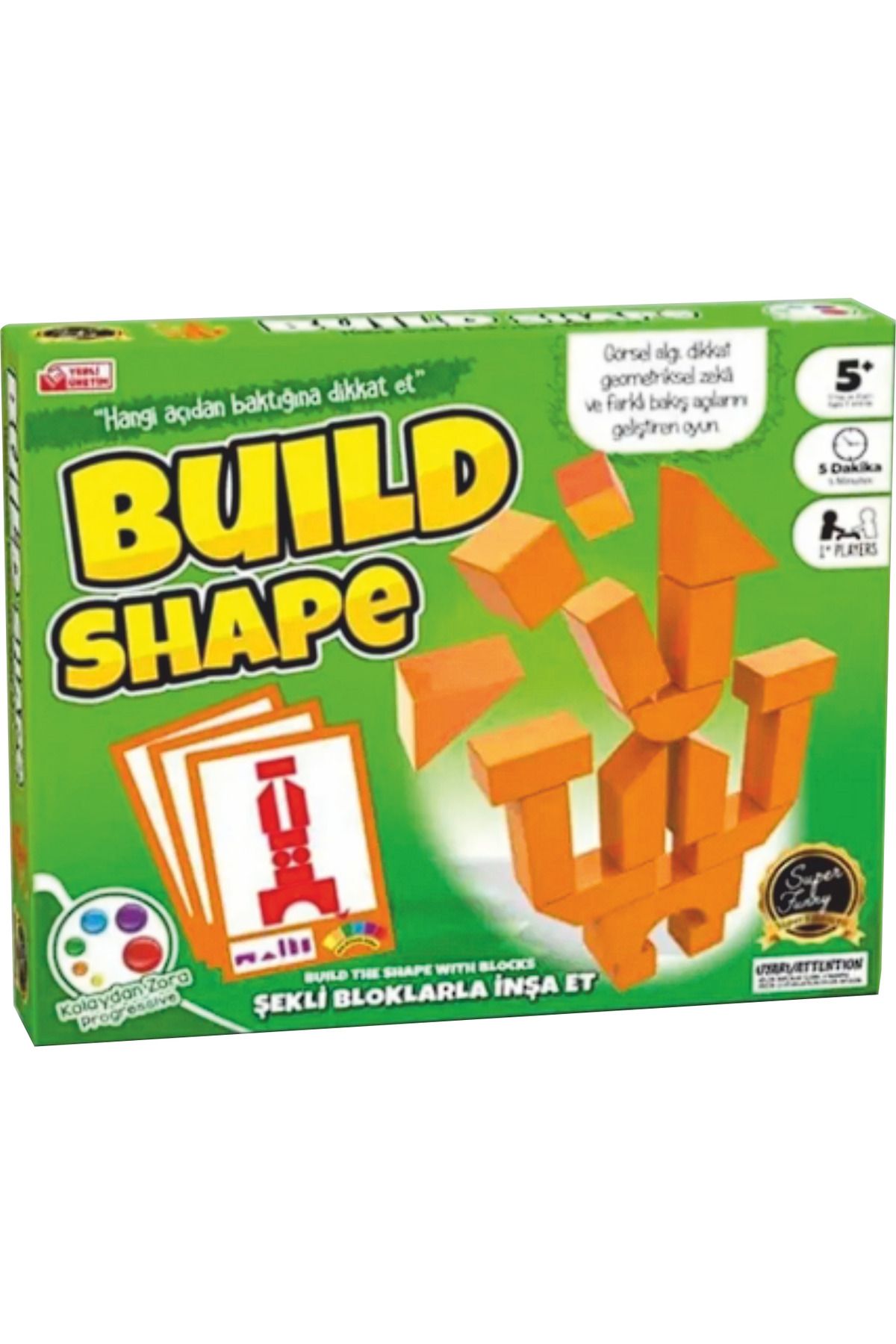 ALAY Ticaret Build Shape Zekâ Geliştirici Kutu Akıl Ve Zekâ Oyunu