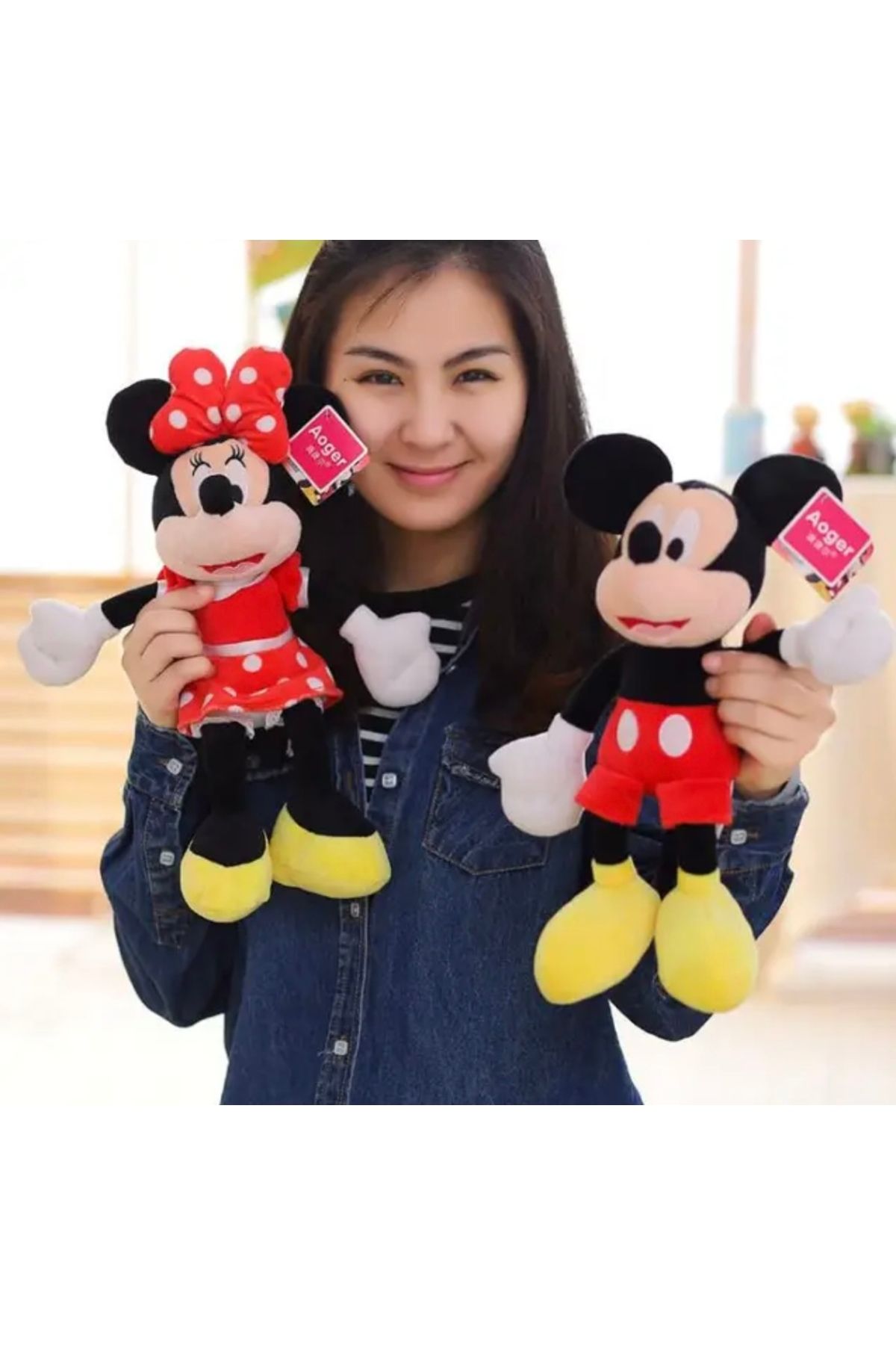 happystoretr Mickey miniiee mouse peluş sevgiliye arkadaşa hediye