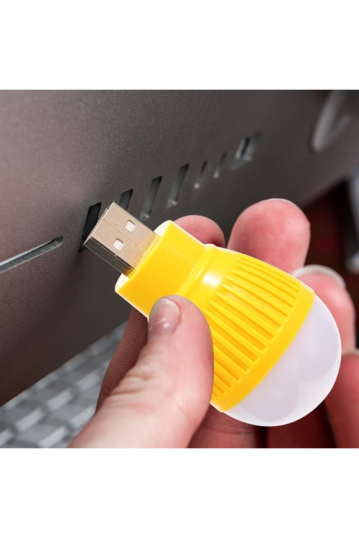 andela-USB White Night Lamp Mini Bulb Lighting (5057) 4