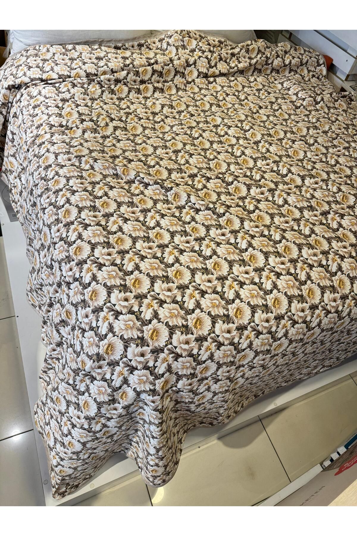 ŞENER HOME-Daisy Pattern Printed 150X240 Cm. Single Single Pike 4