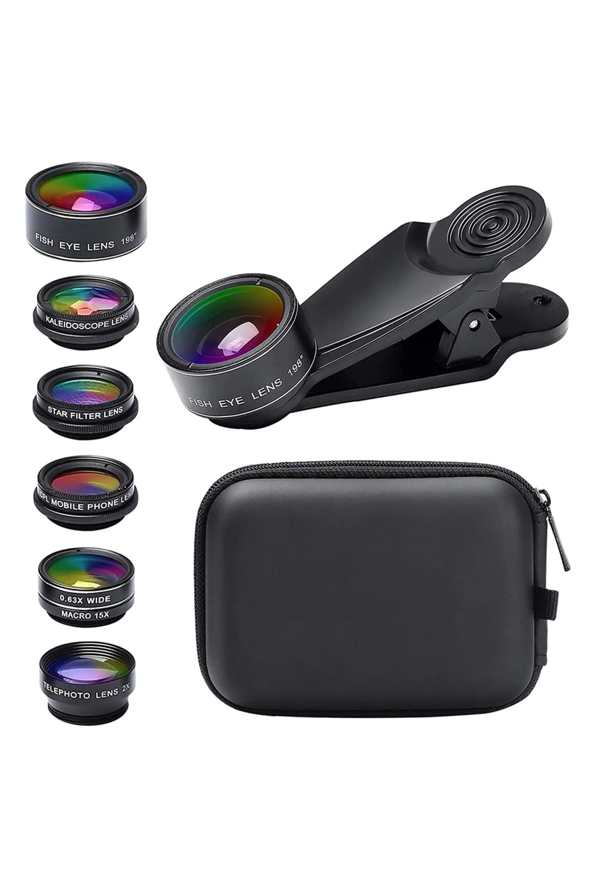 andela TELEFON KAMERA 6LI SET LENS KİTİ (5057)