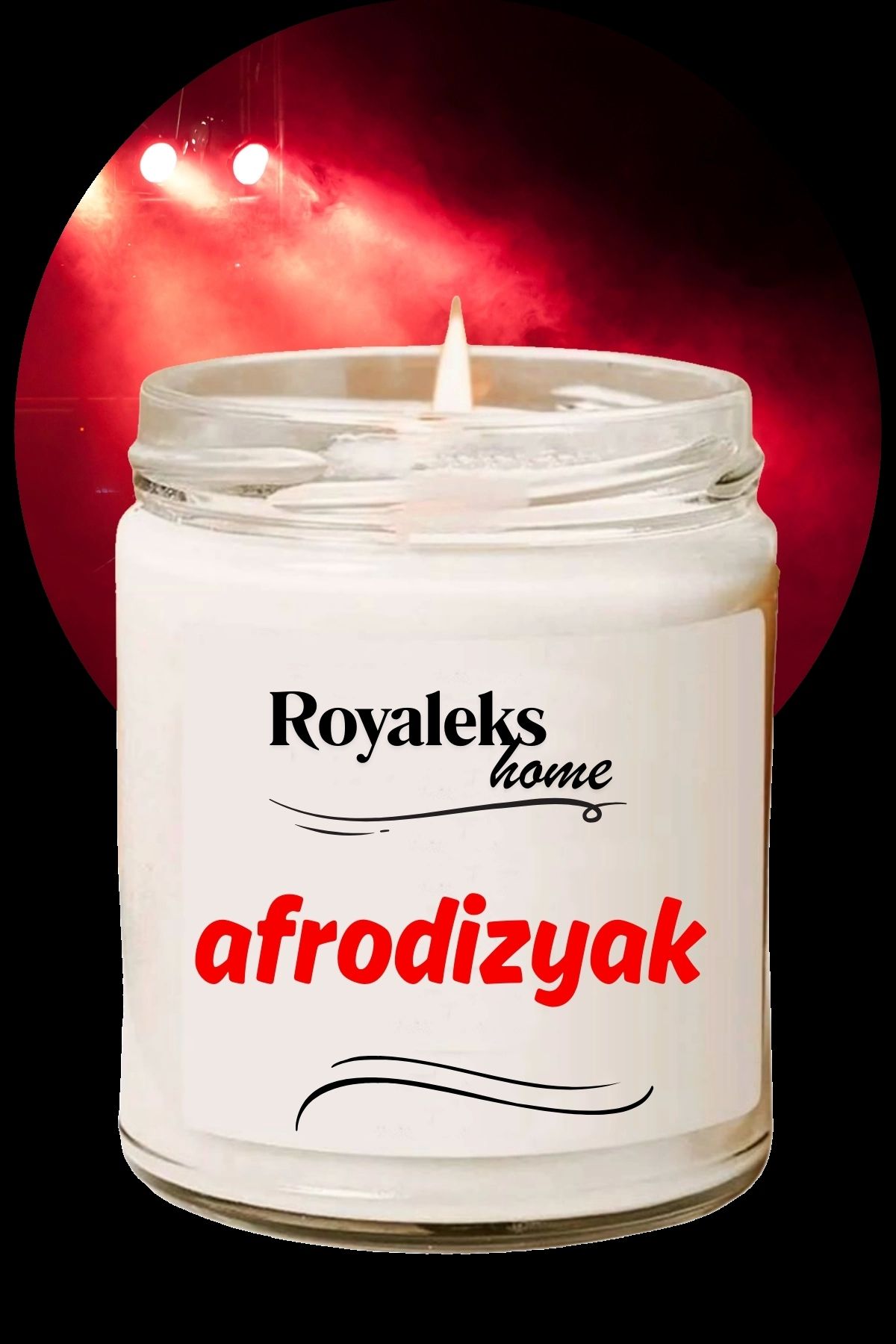 Royaleks Doğal Özel Seri Kokulu Dekoratif Kavanoz Mum 210 Cc - - Ryl