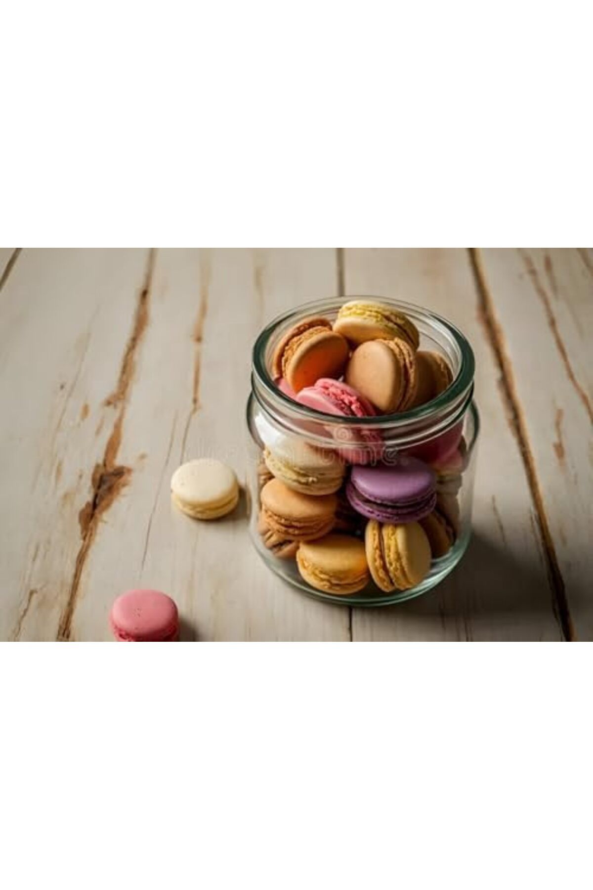Generic-Glass Cookie Jar With Lid- Candy Jar- Large Cookie Jar- Set Of 6 - Easy To Use And Clean - Perfect F 6