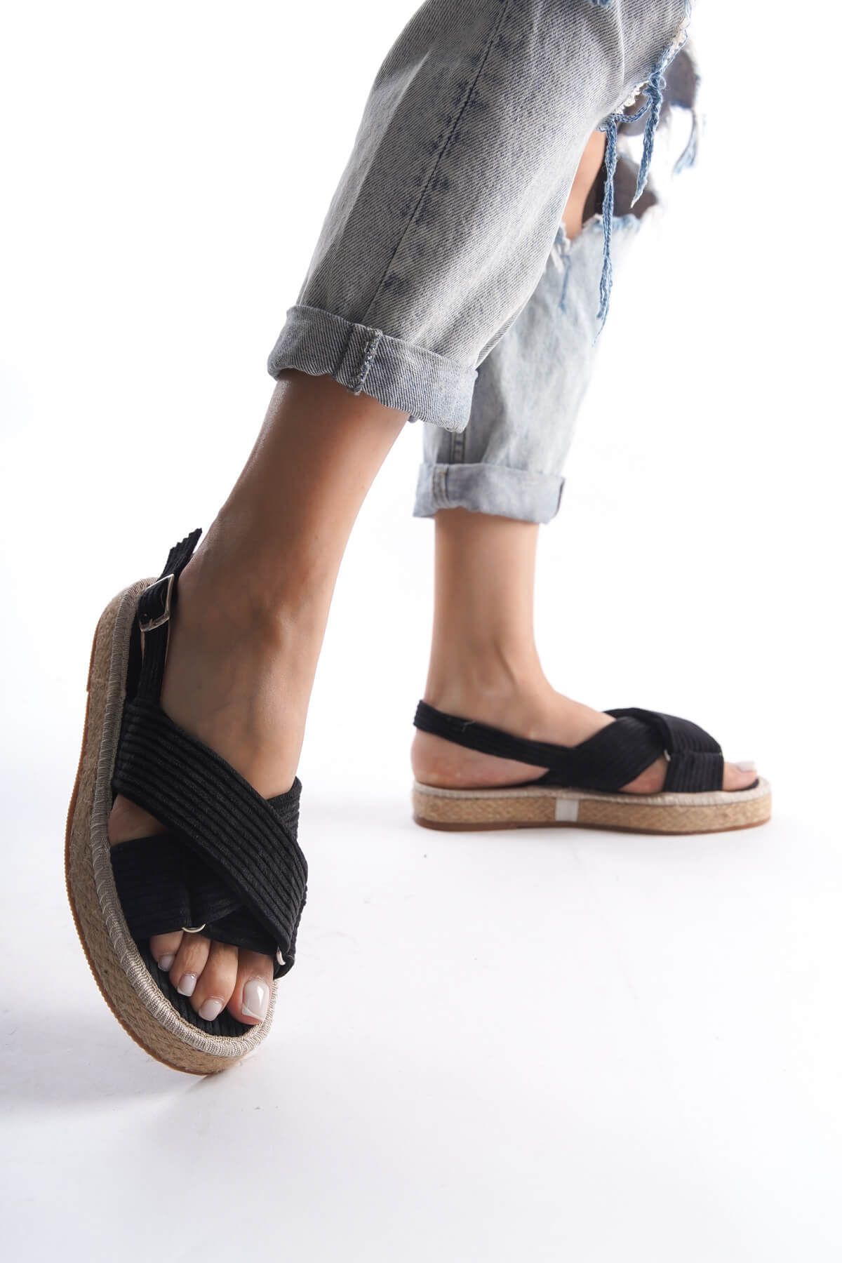 STREET BUTİK Kadın Espadril Günlük Ayakkabı