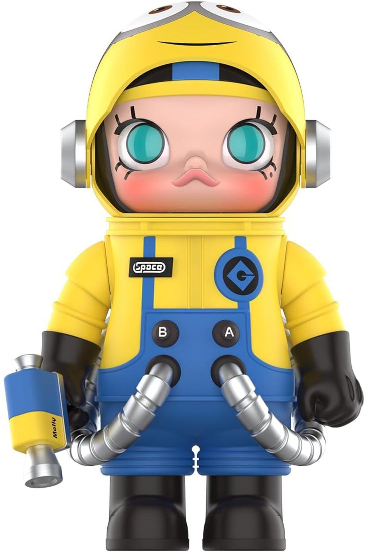 Pop Mart Mega Space Molly %400 Minyonlar Figürü, Minion Temalı Dev Koleksiyon Figürü