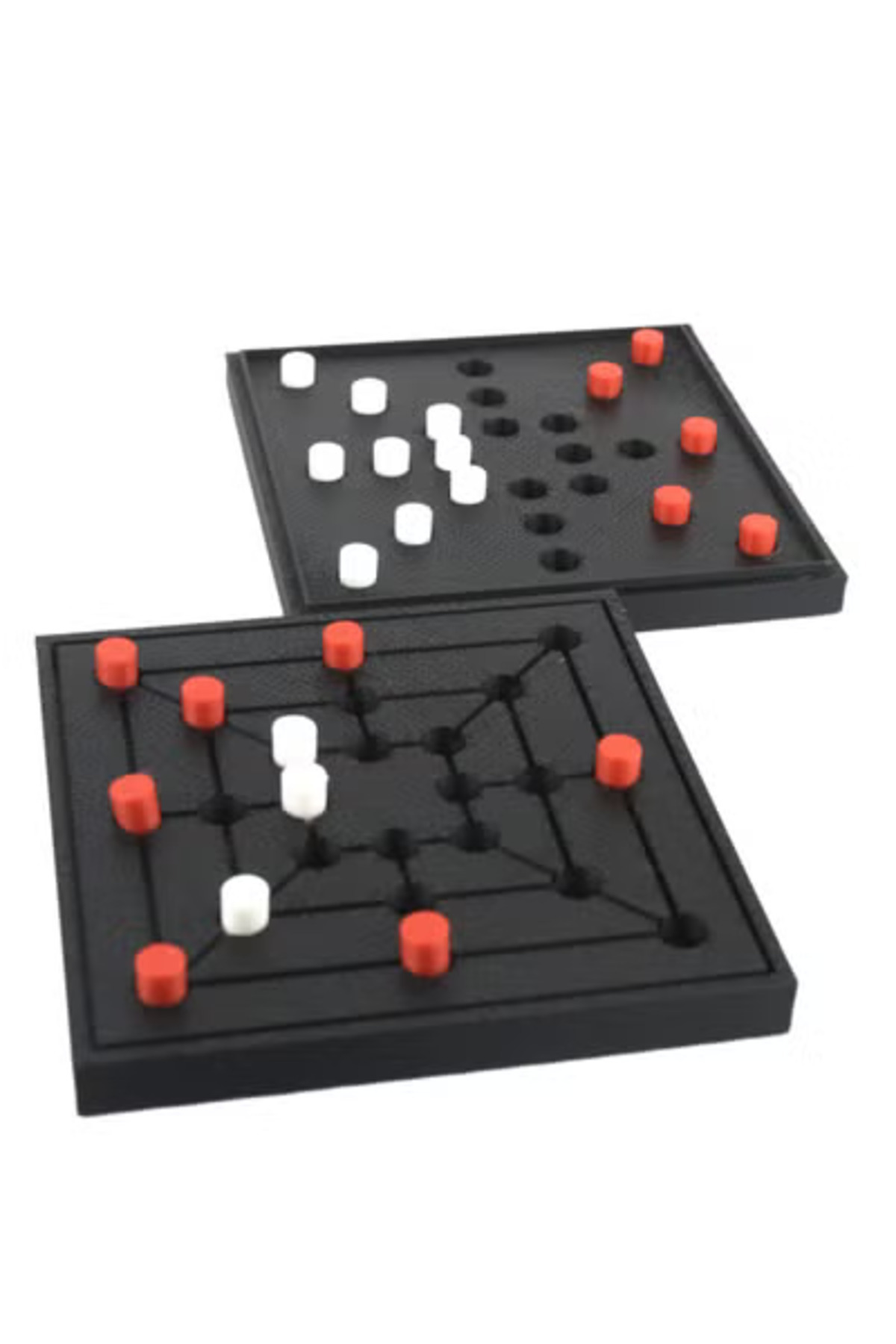 3D Brothers-Twelve Men's Morris Popular Classic Strategy Game for Parent-Child Interactive Play 6