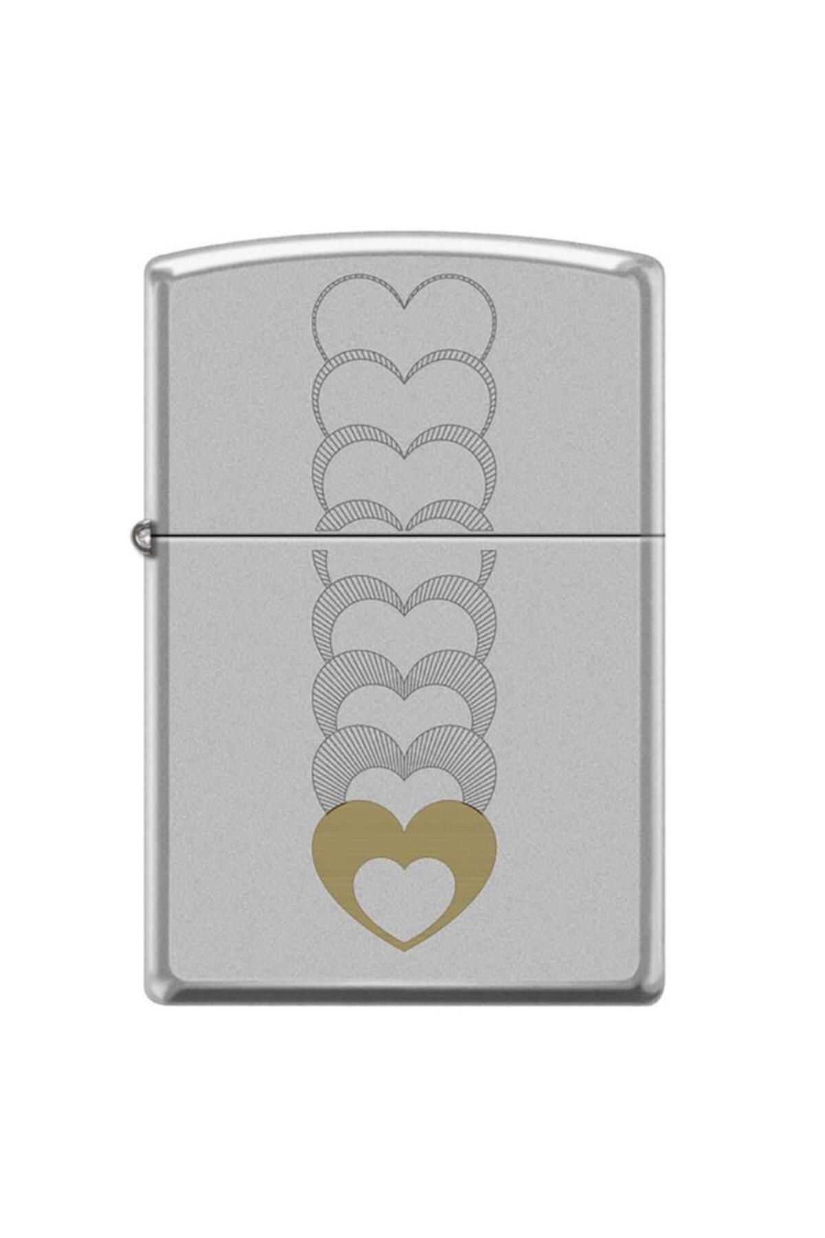Zippo 205-115794 Heart Pattern Design Çakmak