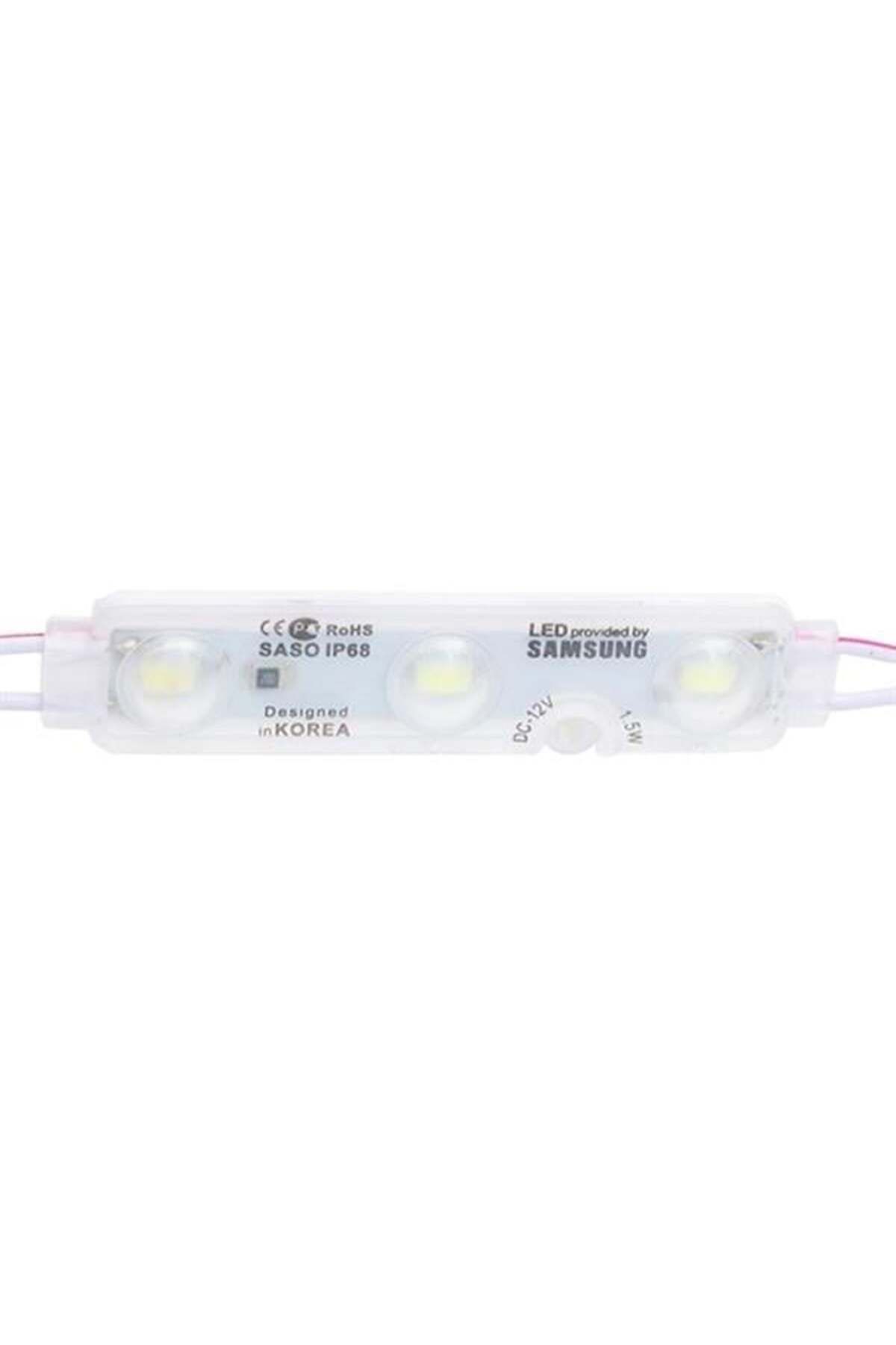 DENİZBİLİŞİM Powermaster 5730 Smd 12 Volt-1.5 Watt Yarı Mat Kapak Modül Led