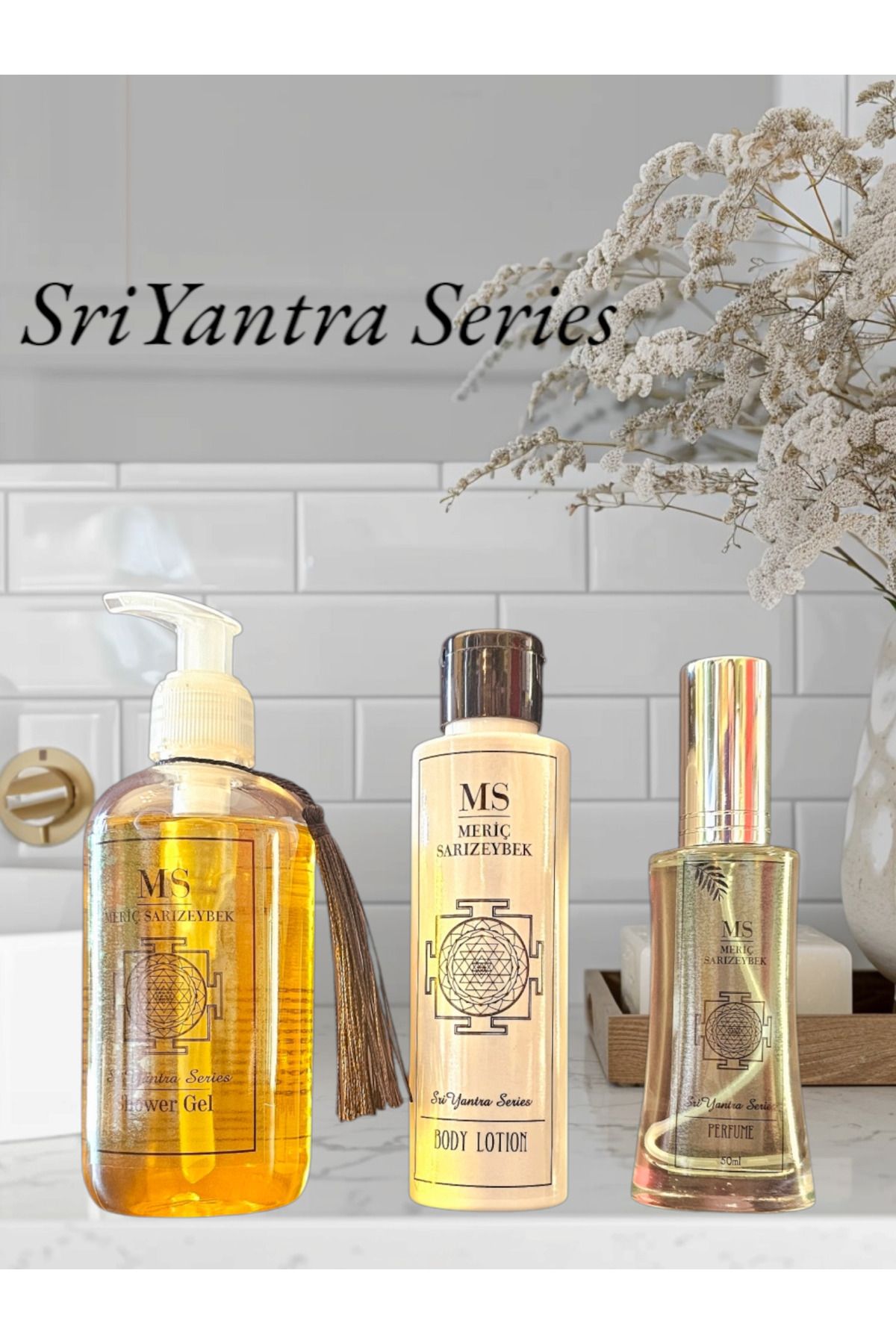 Sriyantra Duş Jeli & Body Lotion & 50ml Parfüm