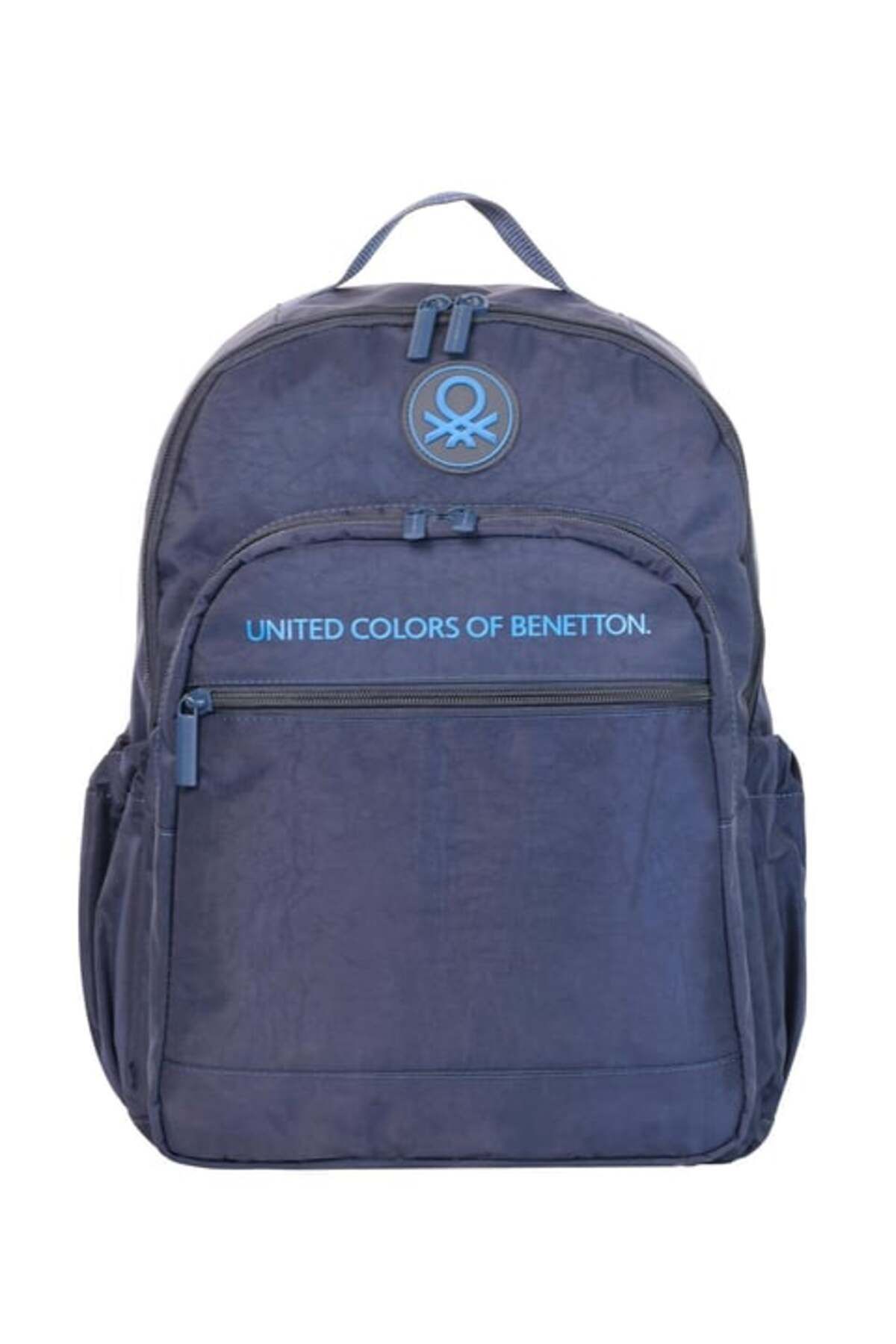 United Colors of Benetton ERKEK ÇOCUK MONOKROM STYLE SIRT ÇANTASI 13145 STD Lacivert