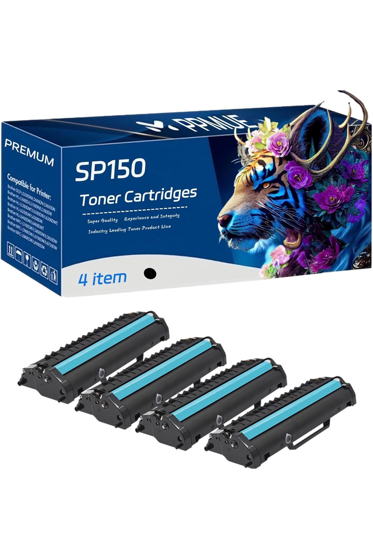 Ricoh SP150S/SP150SF/SP150SUW/SP150X (408010) (1.5K) YÜKSEK KAP. TONER 4 ADET