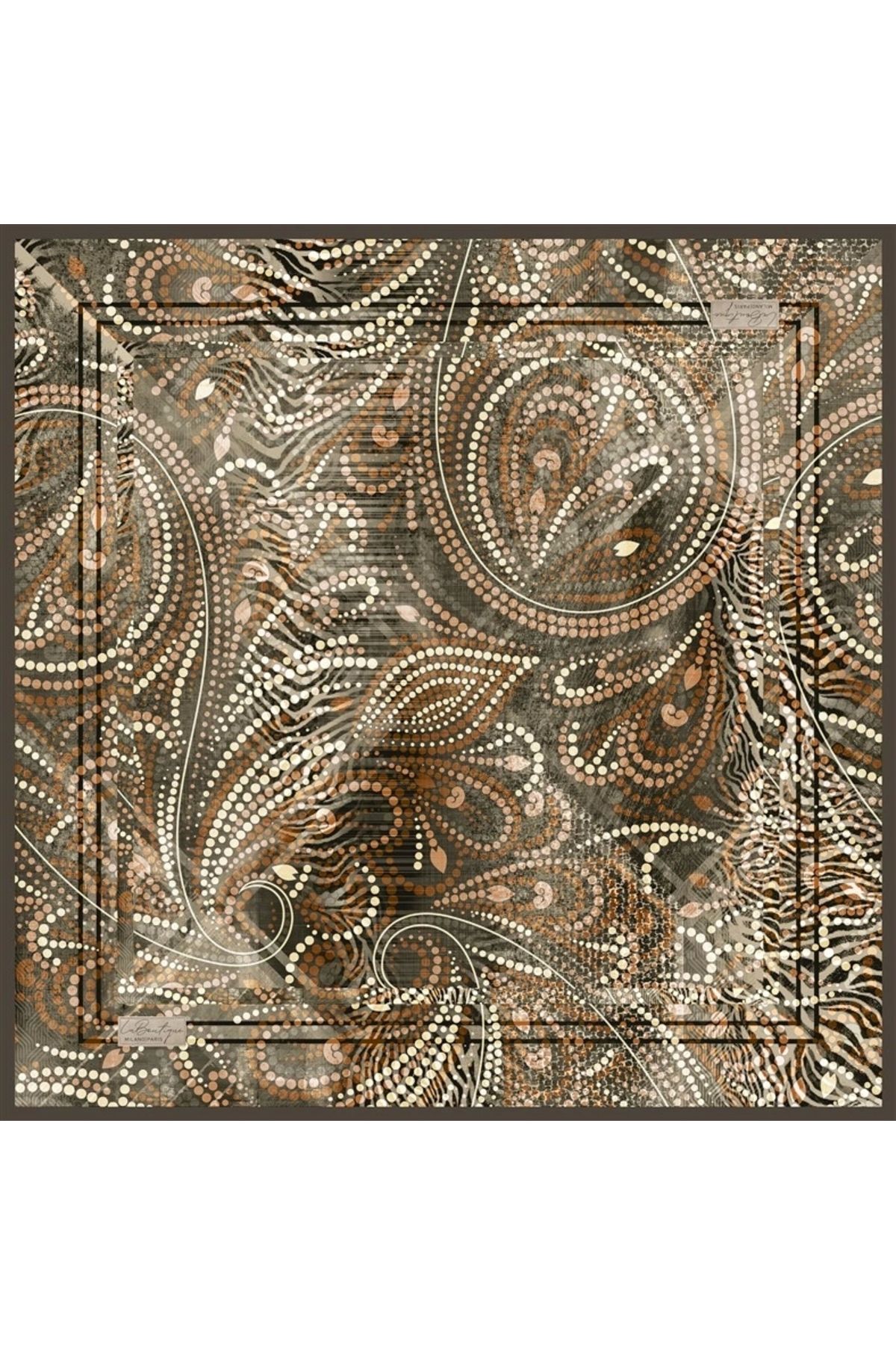 LA BOUTIQUE 2334-03 SURA İPEK 90X90