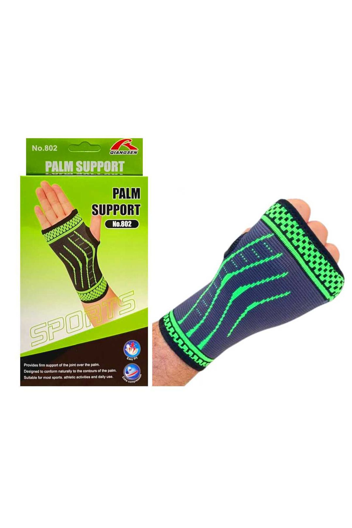 Art Tone QIANGSEN PALM SUPPORT KORUMA SETİ 802 AVUÇ İÇİ DESTEĞİ ÇİFT