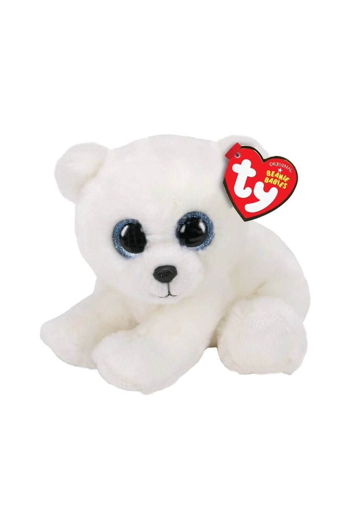 ÖYKÜ VE YİĞİT TY Original Beanie Babies Peluş Kutup Ayısı- Ari 13 cm