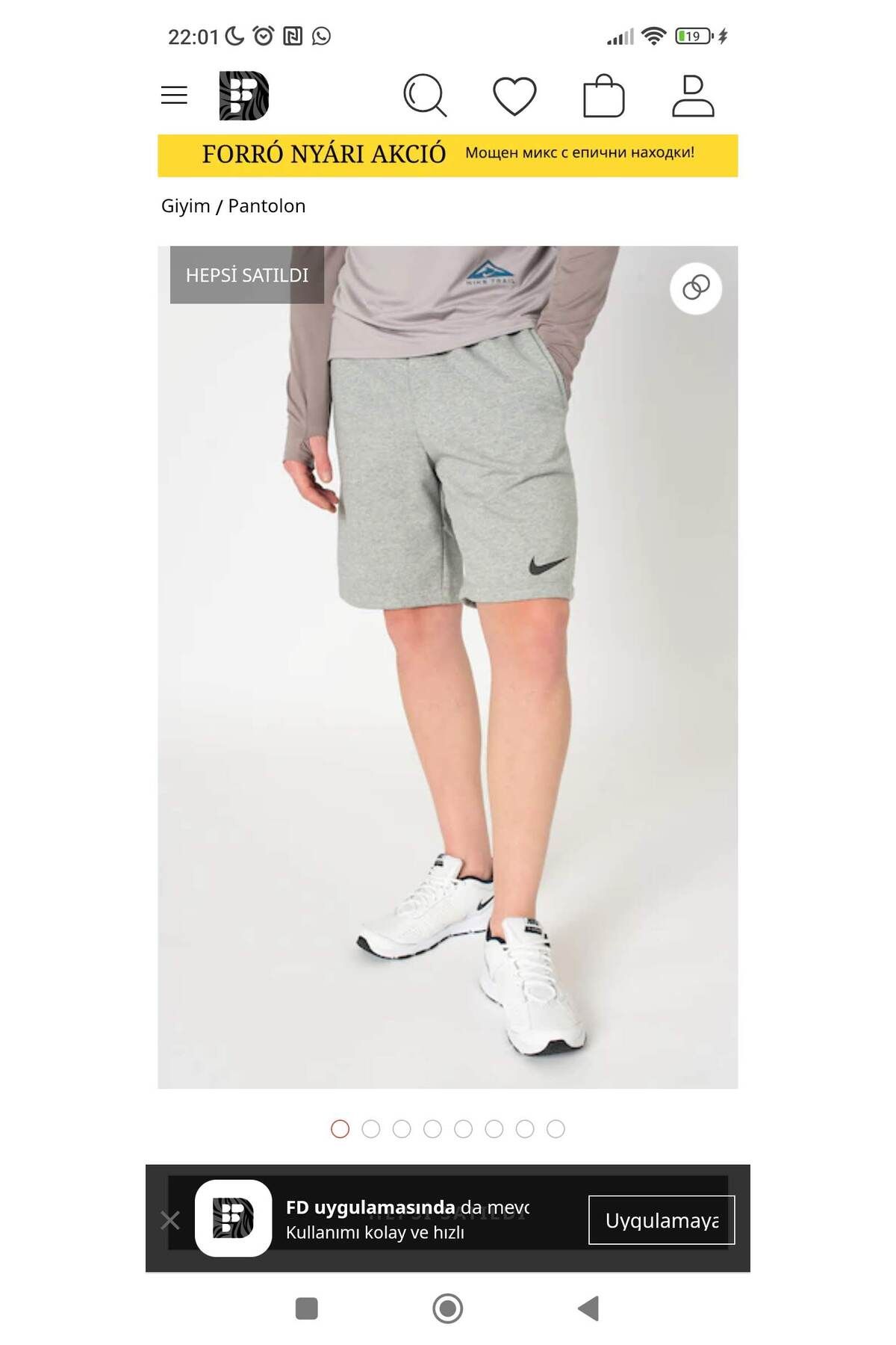 Nike sportswear Dri-FIT Fleece Erkek Şort DA5556-063 ASLAN SPORT