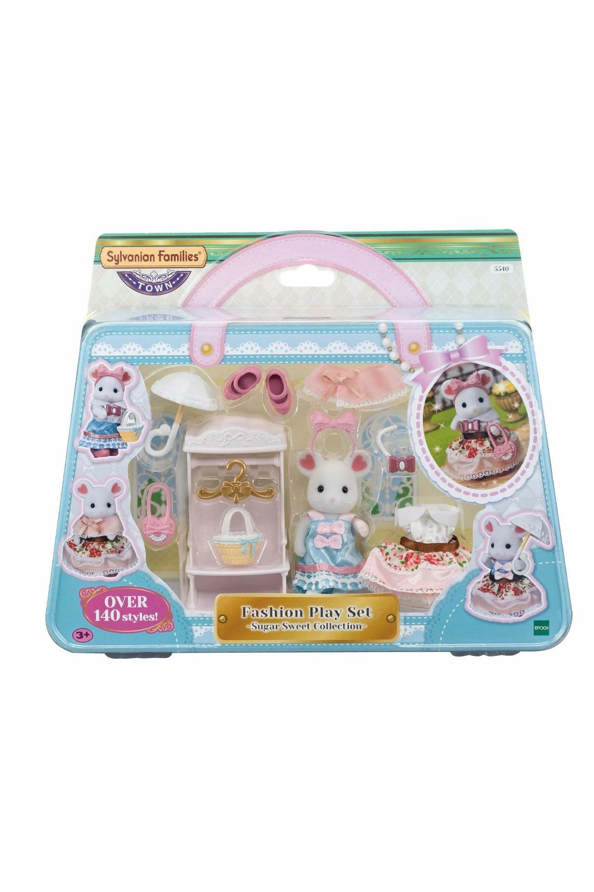 ÖYKÜ VE YİĞİT 5540 Sylvanian Families Marshmallow Fare Moda Seti +3 yaş