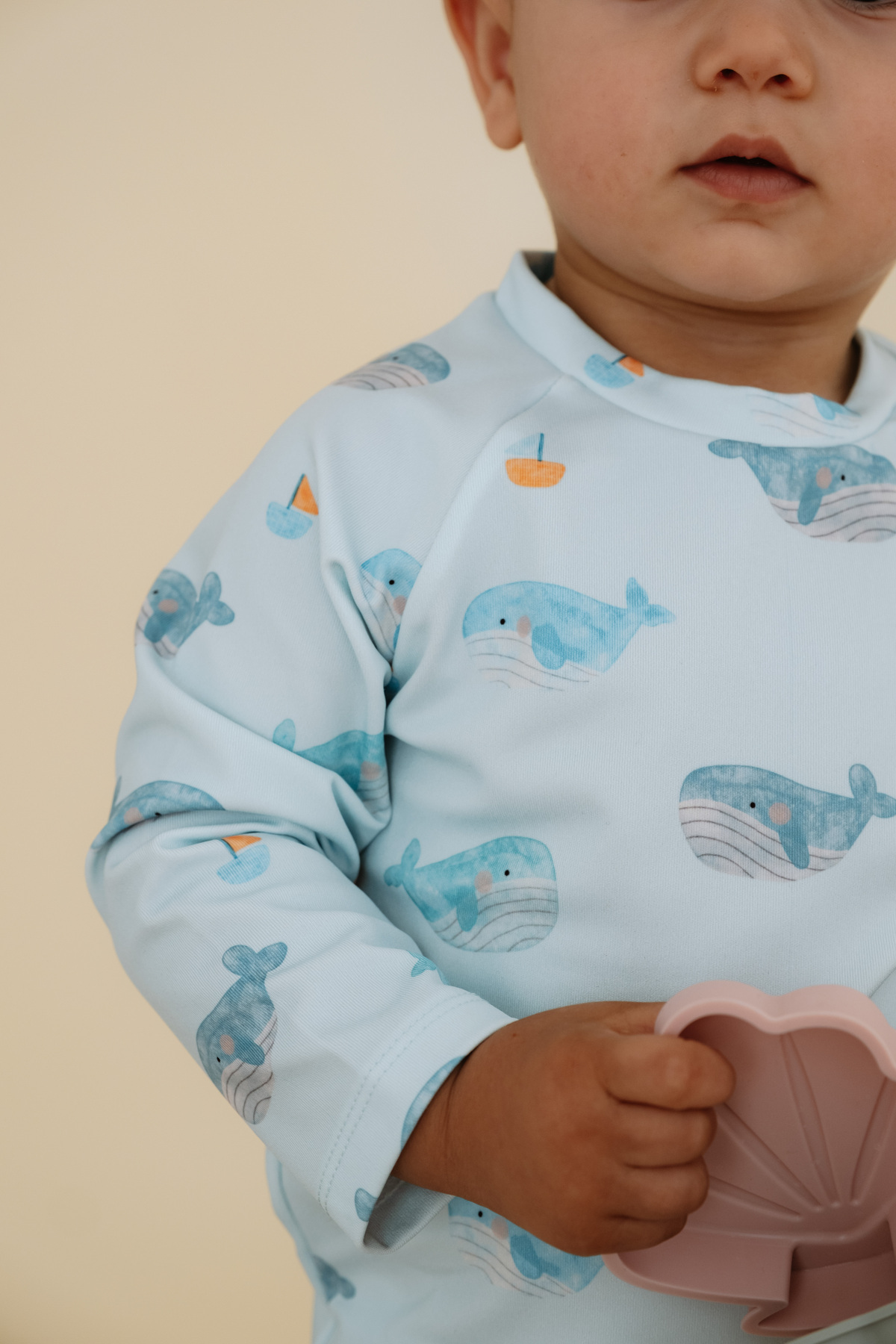 Lollie Baby&Kids UV Korumalı Mayo Bebek & Çocuk - Balinalar fotoğrafı 3 (önizleme)