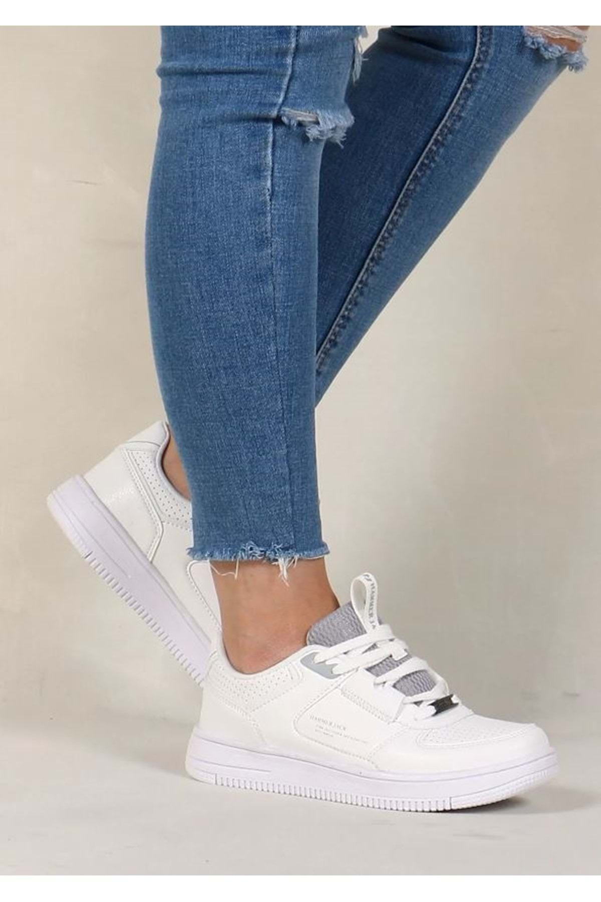 Jarmilla 101-21225 Unisex Spor Sneaker Ayakkabı BEYAZ — سفید TYC81XOJ4N168741754037536 — تصویر 3 از 4
