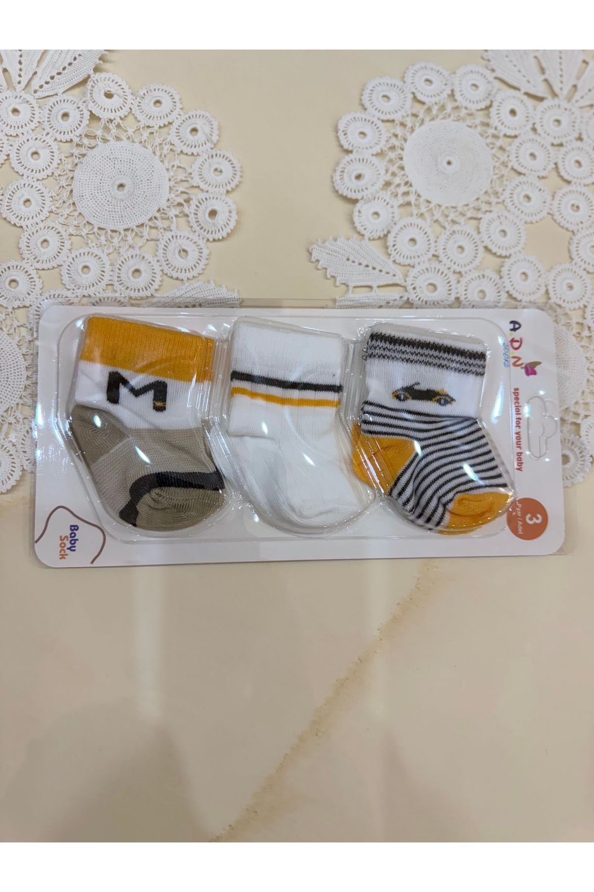 Butik Bebek çorap 3 lü