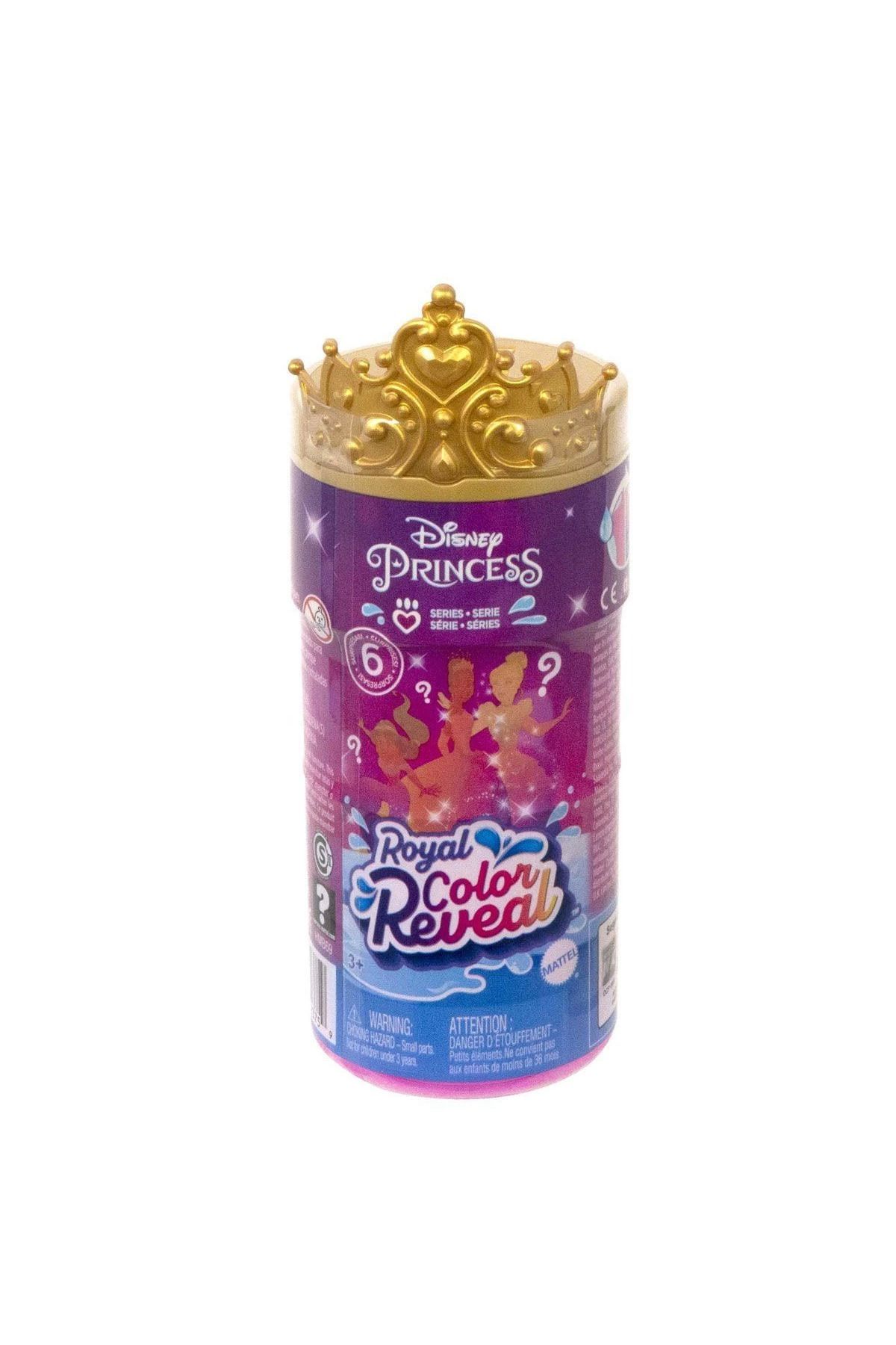 MT29 GİYİM HMB69 Disney Prenses Color Reveal Renk Değiştiren Ana Karakter Bebekler - 1.Seri