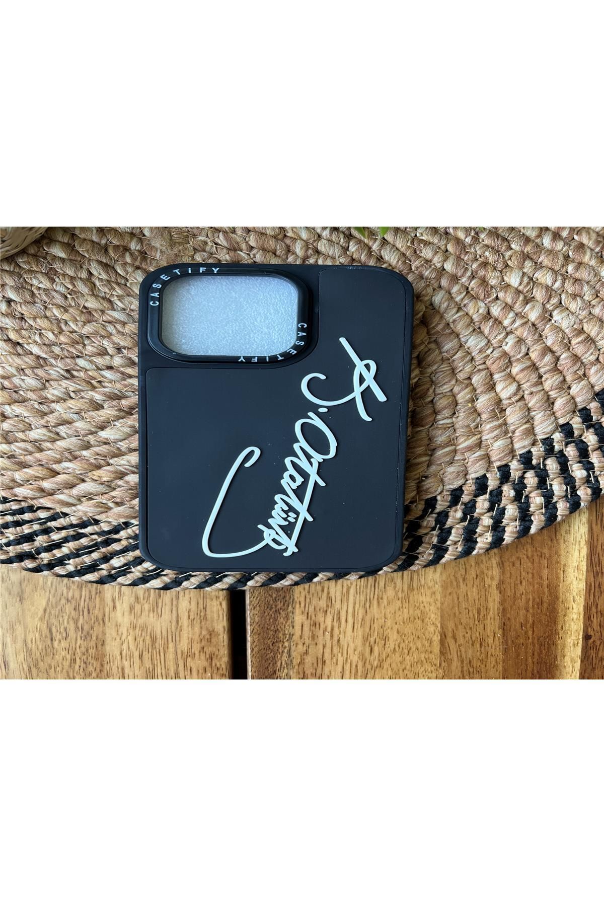 Amorix IPHONE 14 PRO K.ATATÜRK YAZILI SİLİKON KILIF