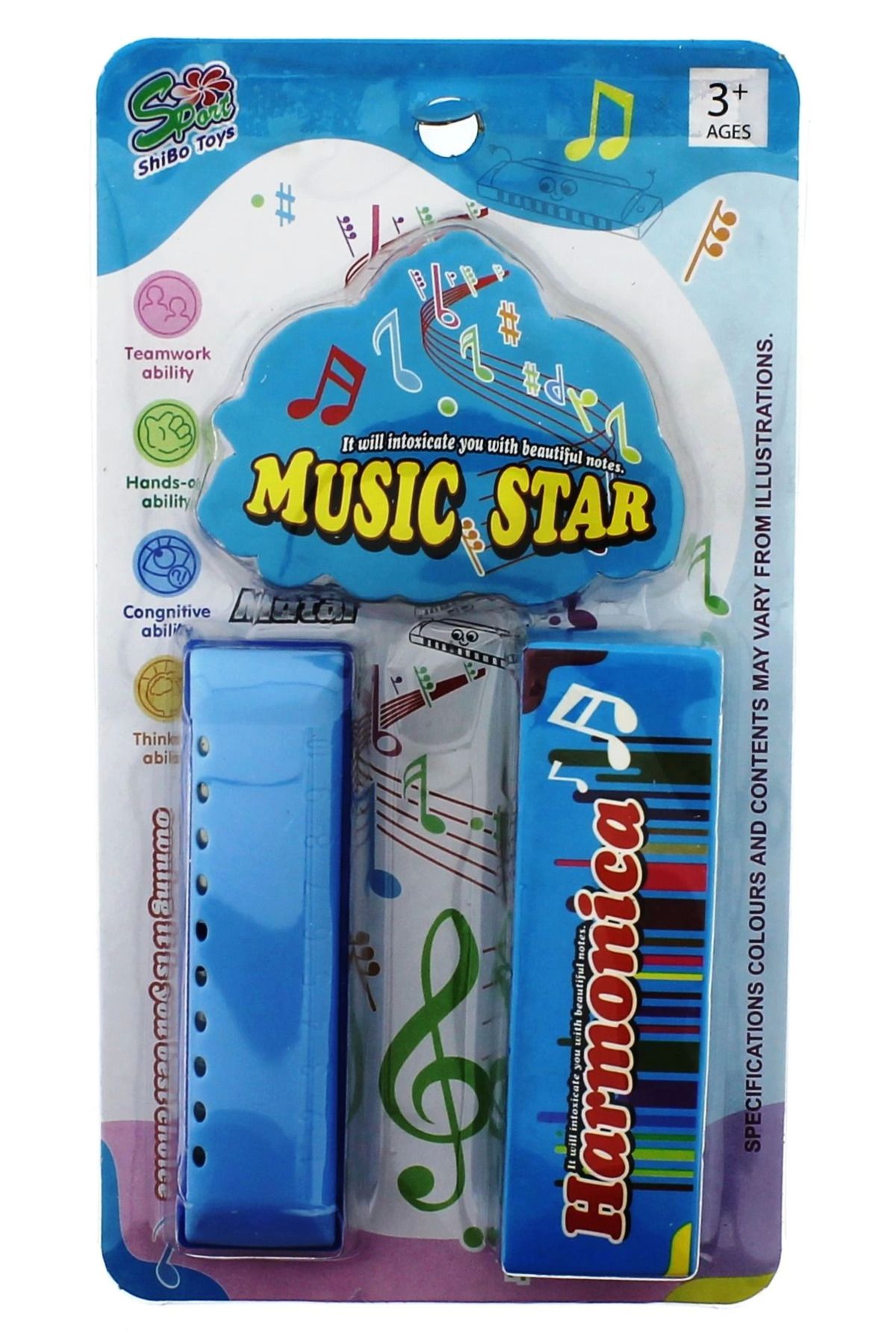 ÖYKÜ VE YİĞİT Mavi Harmonika