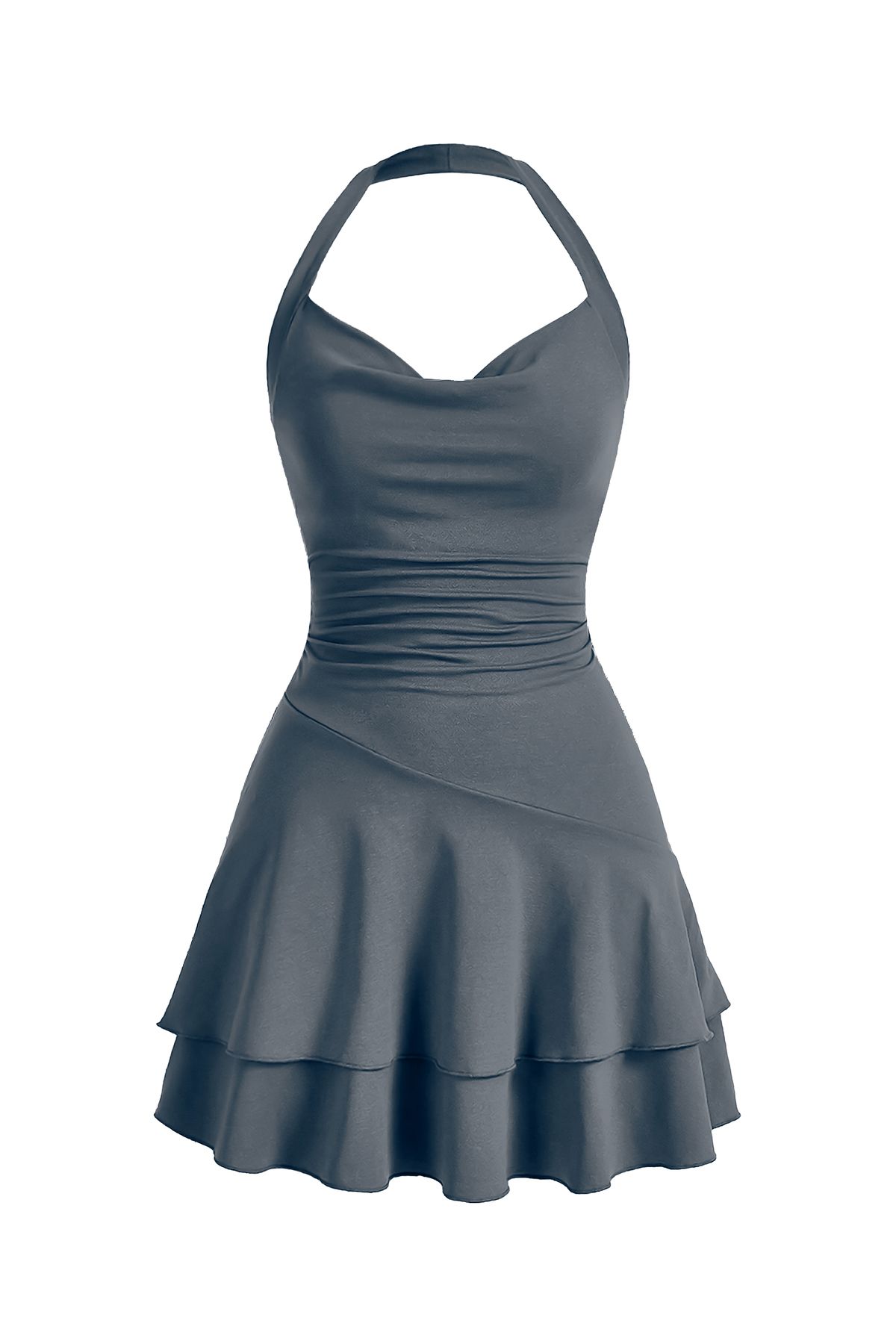 ÖZGESTORE Boyundan Askılı Mini Elbise