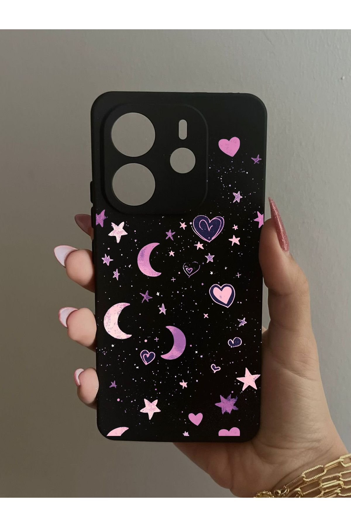 Framgan Xiaomi Redmi Note 14 Uyumlu Desen Tasarımlı Yüksek Kalite Tam Uyumlu Kılıf Arka Kapak