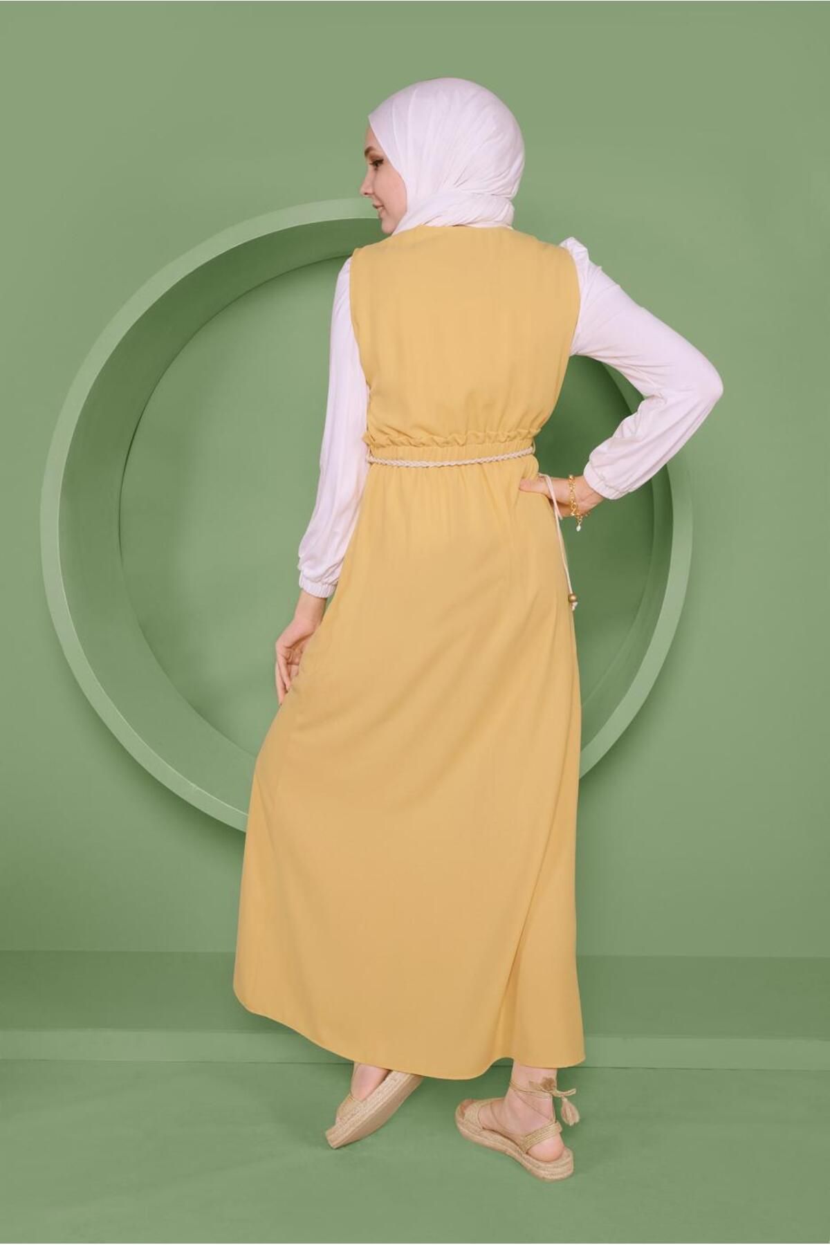 Alvina-Waist with Elastic Button Double Gel 41410 3